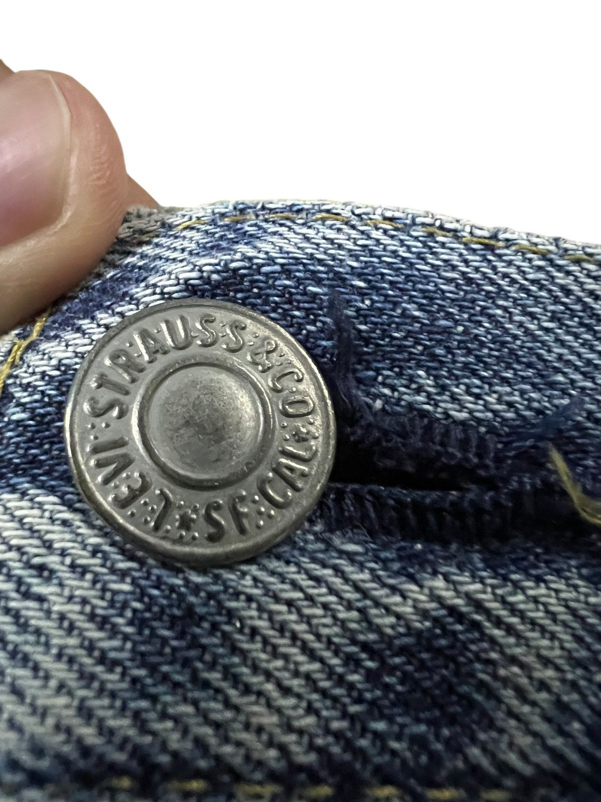 Levi's Vintage Levis 503B Big E Selvedge Faded Jean Size US 32 / EU 48 - 10 Thumbnail