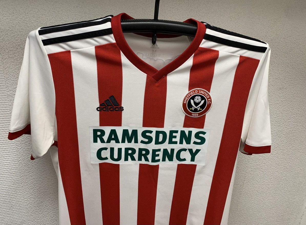 Adidas Sheffield United adidas soccer jersey M sz ramsdens Size US M / EU 48-50 / 2 - 2 Thumbnail