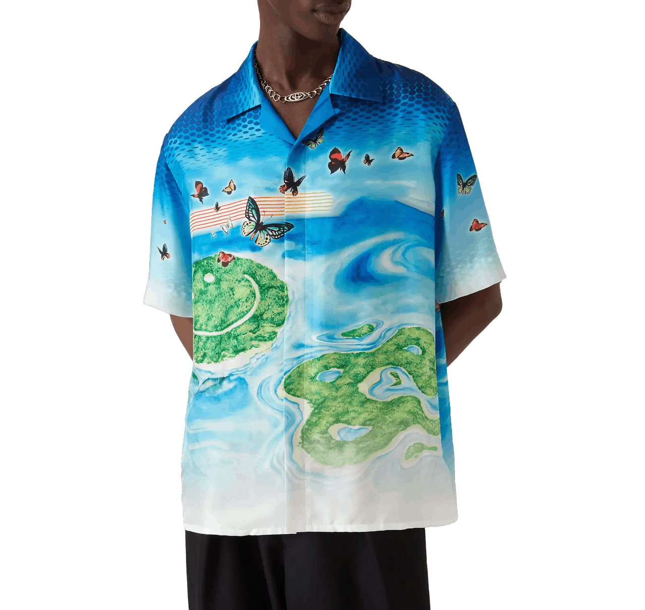 Other Men’s Blue Beyond Destiny Short Sleeve Shirt Size US S / EU 44-46 / 1 - 4 Thumbnail