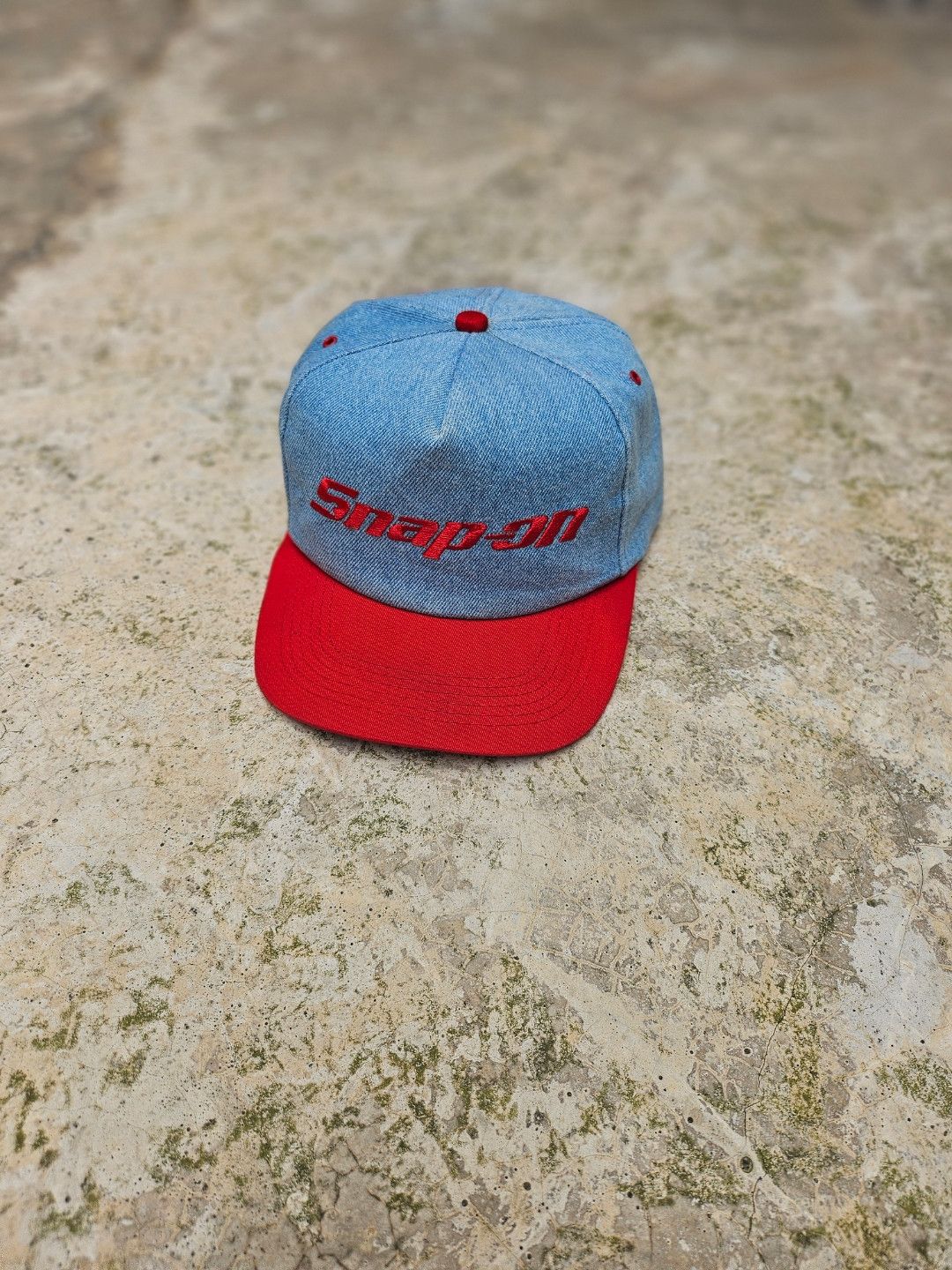 Vintage Snap On Denim hat by K-Products Size ONE SIZE - 2 Thumbnail
