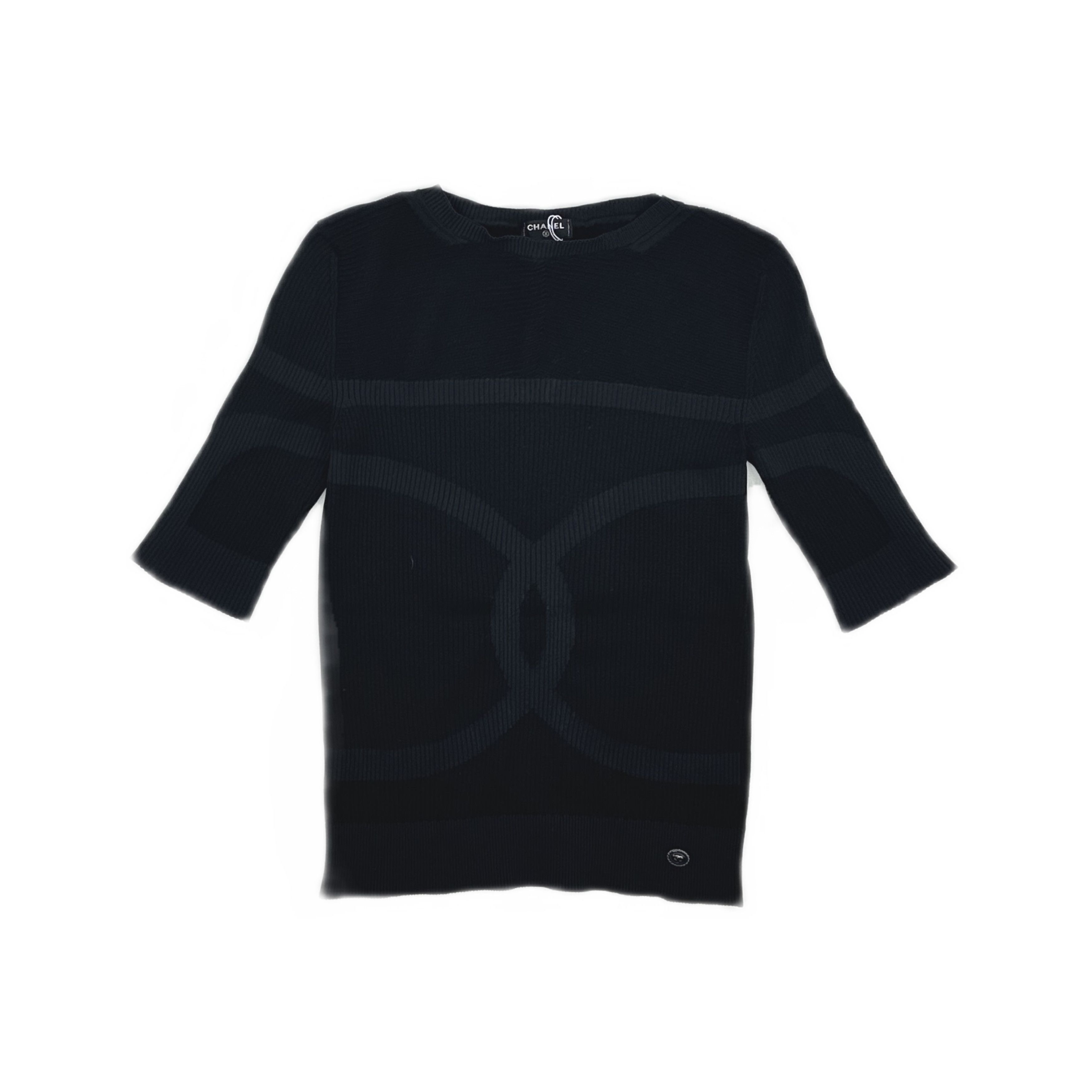 Chanel Chanel Knit Logo Sweater Size 34 Size XS / US 0-2 / IT 36-38 - 1 Thumbnail