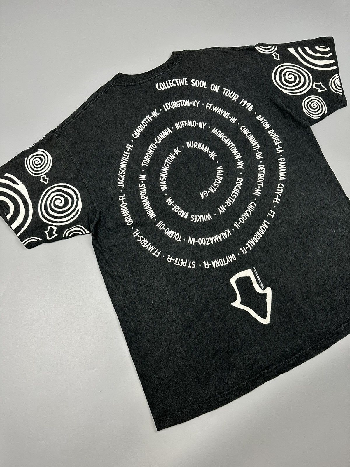 Band Tees Vintage Collective Soul Band Tour 98’ Nice Man Tee Size US XL / EU 56 / 4 - 6 Thumbnail