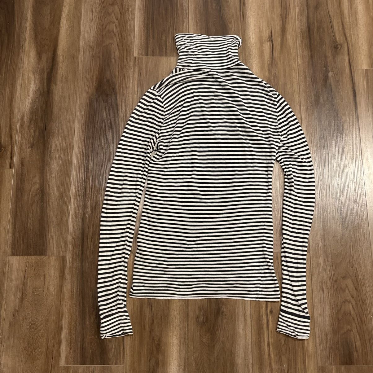 Raf Simons Raf Simons SS2007 striped stretchy turtleneck Size US S / EU 44-46 / 1 - 2 Thumbnail