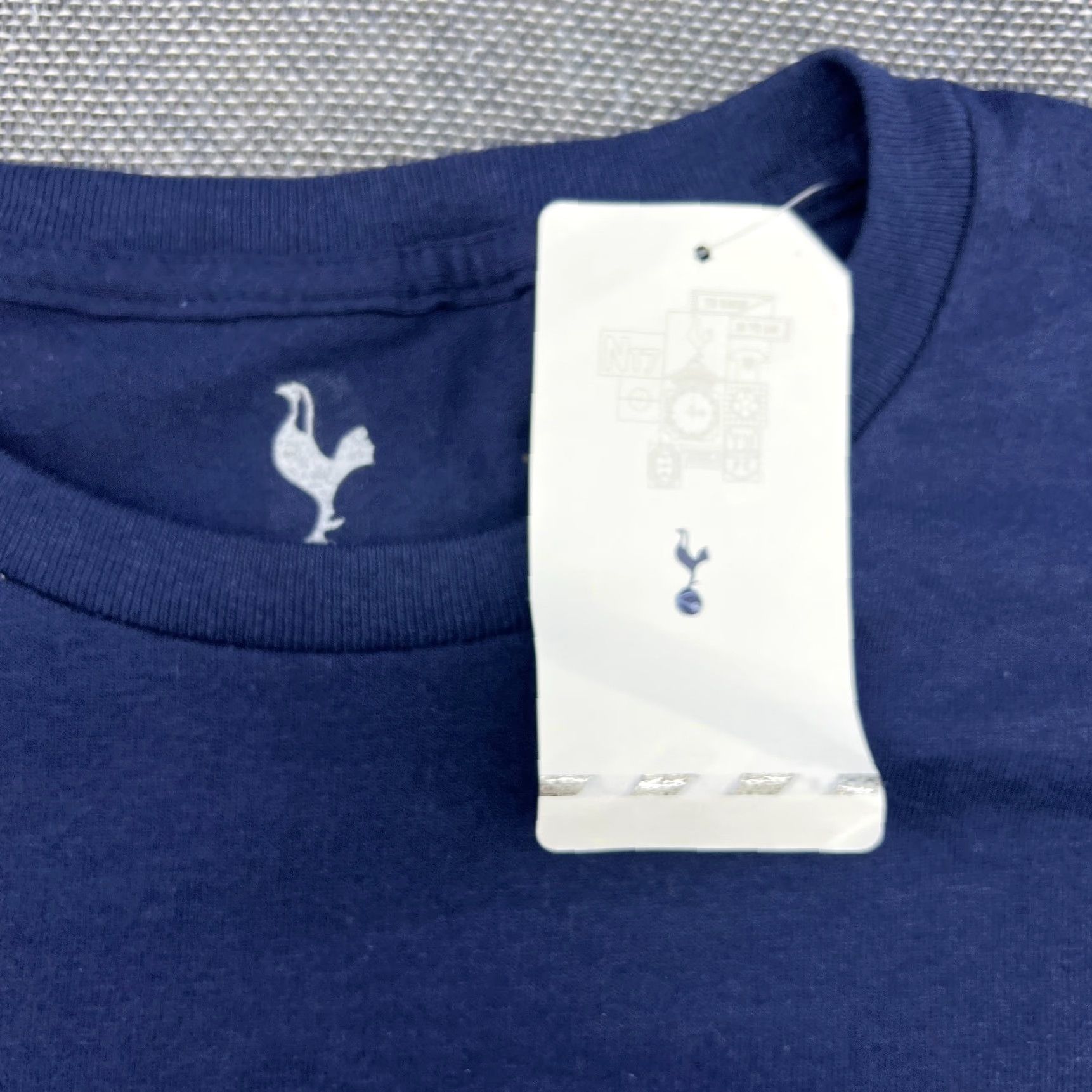 Vintage Tottenham Hotspurs Mens Shirt 2XL Blue Son #7 Official Product Navy T-Shirt Short Sleeve Cotton Moisture Wicking Mens Size US XXL / EU 58 / 5 - 7 Thumbnail