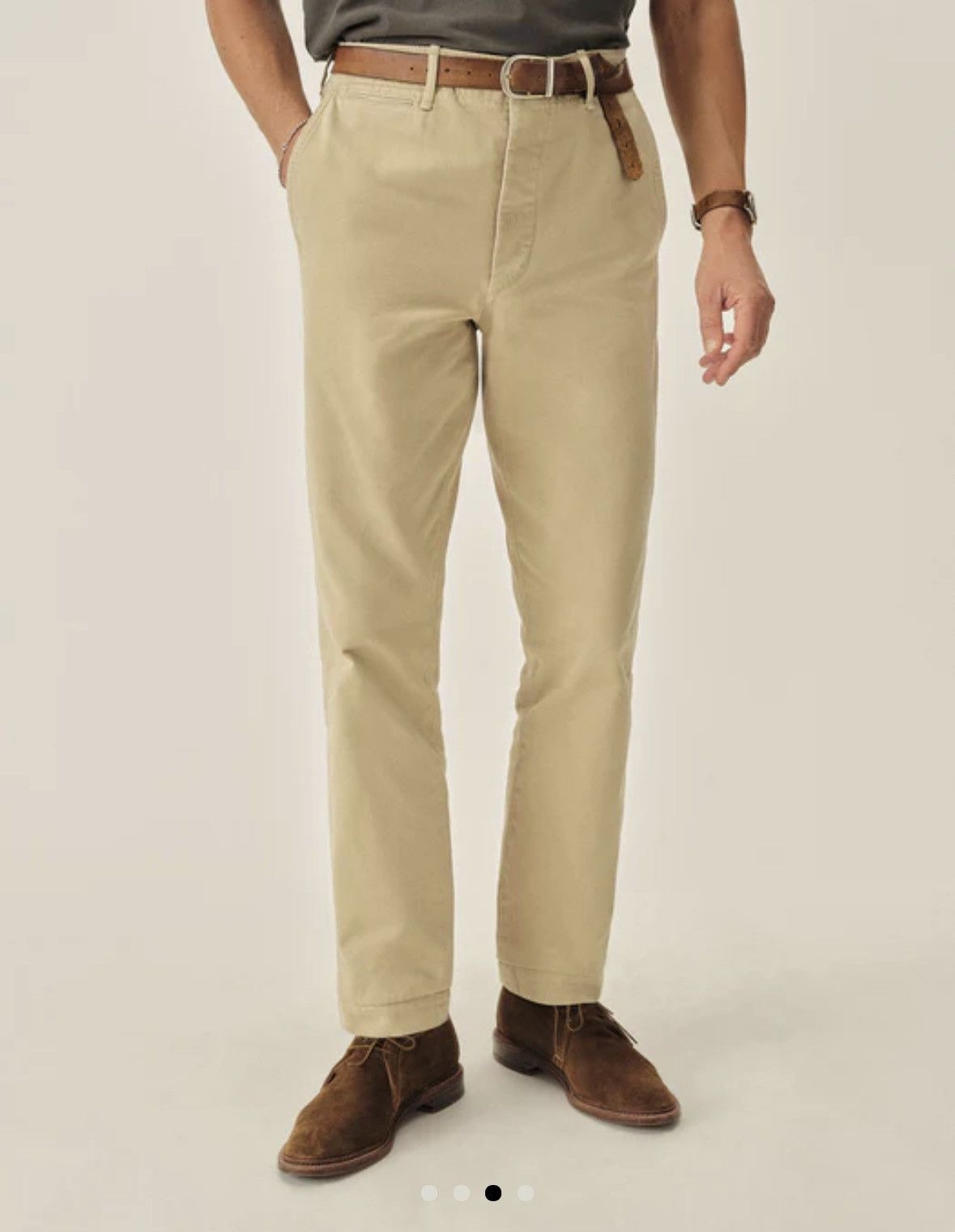 Buck Mason Paperback Twill Maverick Slim Chino Size US 34 / EU 50 - 7 Thumbnail