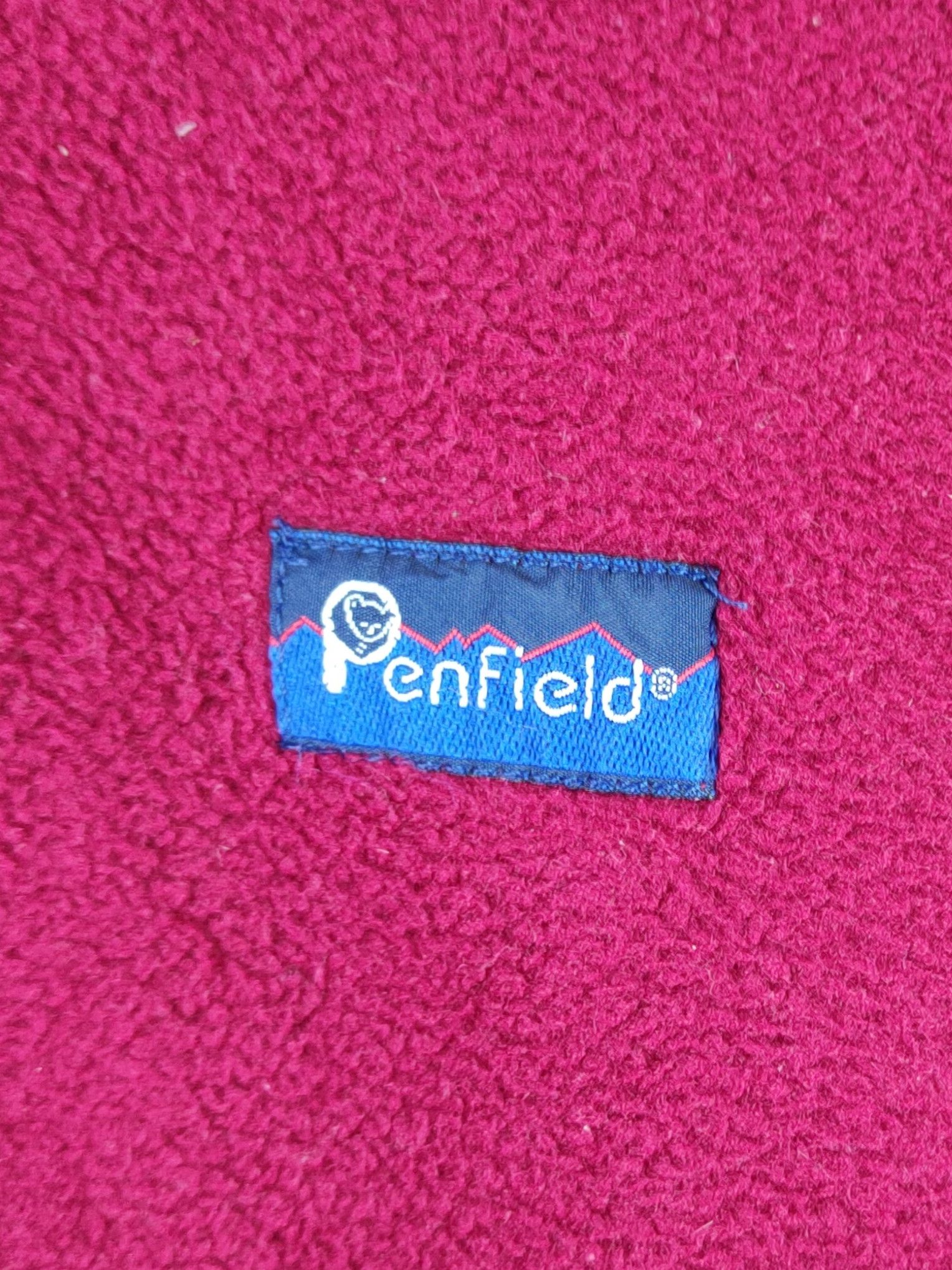 Penfield × Polartec DL Penfield Polartec Maroon Wool Sweatshirts #884 Size US XL / EU 56 / 4 - 6 Thumbnail