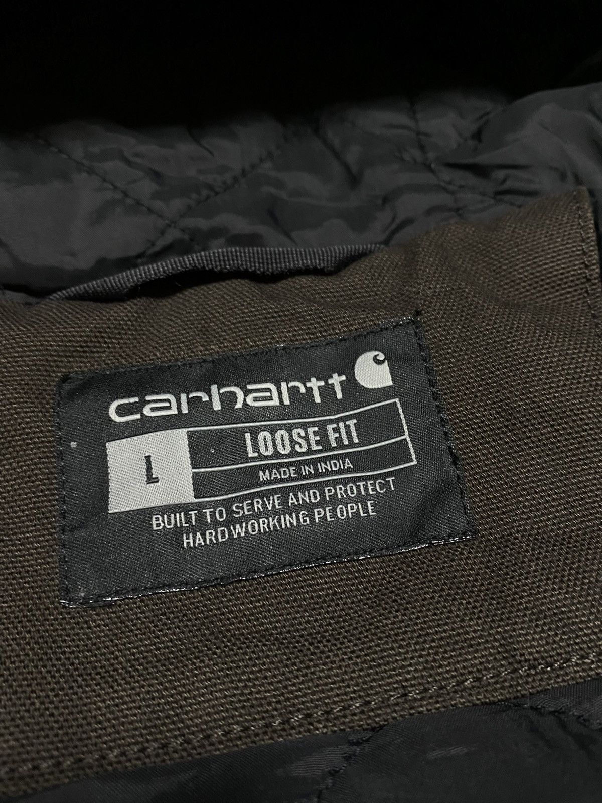 Carhartt Carhartt active jacket canvass zip hooded Size US L / EU 52-54 / 3 - 9 Thumbnail