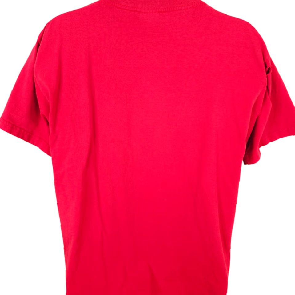 Vintage VINTAGE King Of Hearts T Shirt Mens XL Red 90s Cards Gambling Poker Honors Shirt Mens XL Red 90s King Of Hearts T-Shirt Size US XL / EU 56 / 4 - 4 Thumbnail