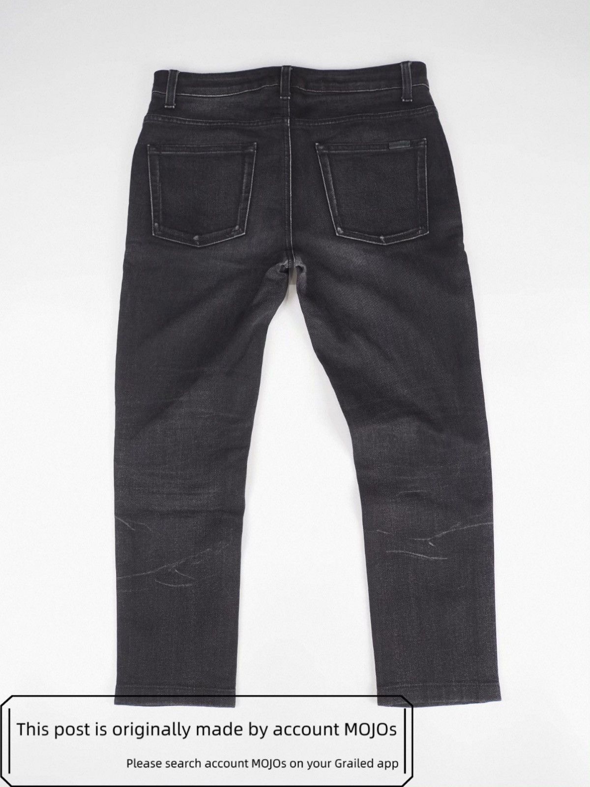Sz 29 Saint Laurent Paris by Anthony 20SS Black Denim mojos3