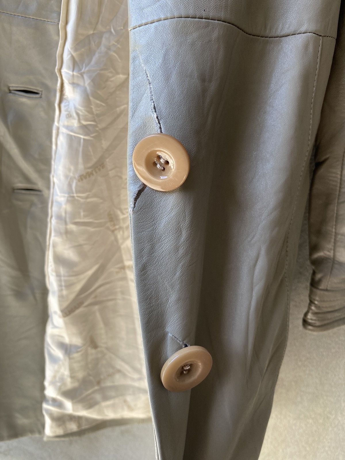 Balmain × Vintage Vintage Balmain Long Jacket Size XS / US 0-2 / IT 36-38 - 7 Thumbnail