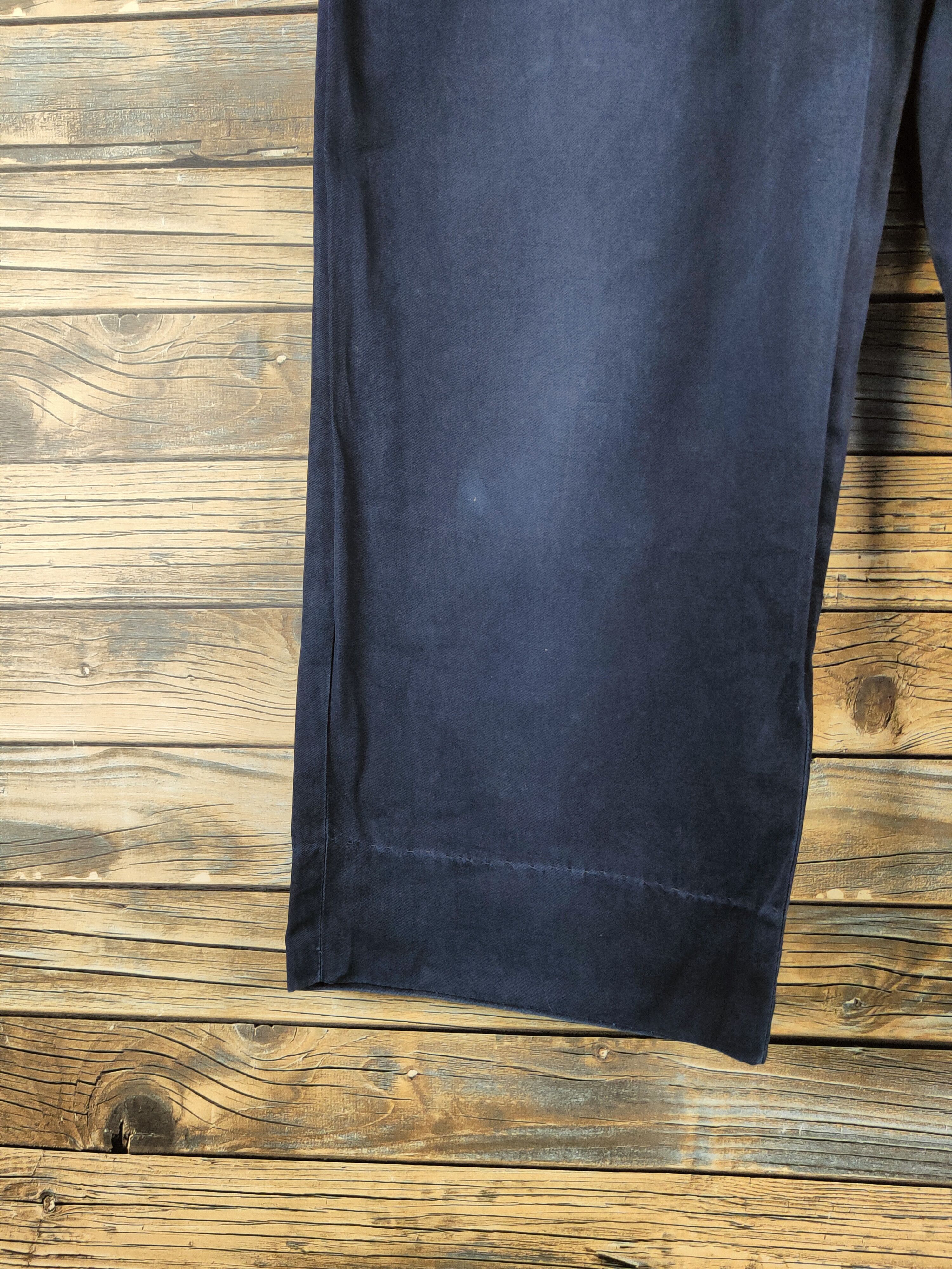 Issey Miyake DL Issey Miyake vintage Navy Casual Pants #46-811 Size US 32 / EU 48 - 4 Thumbnail
