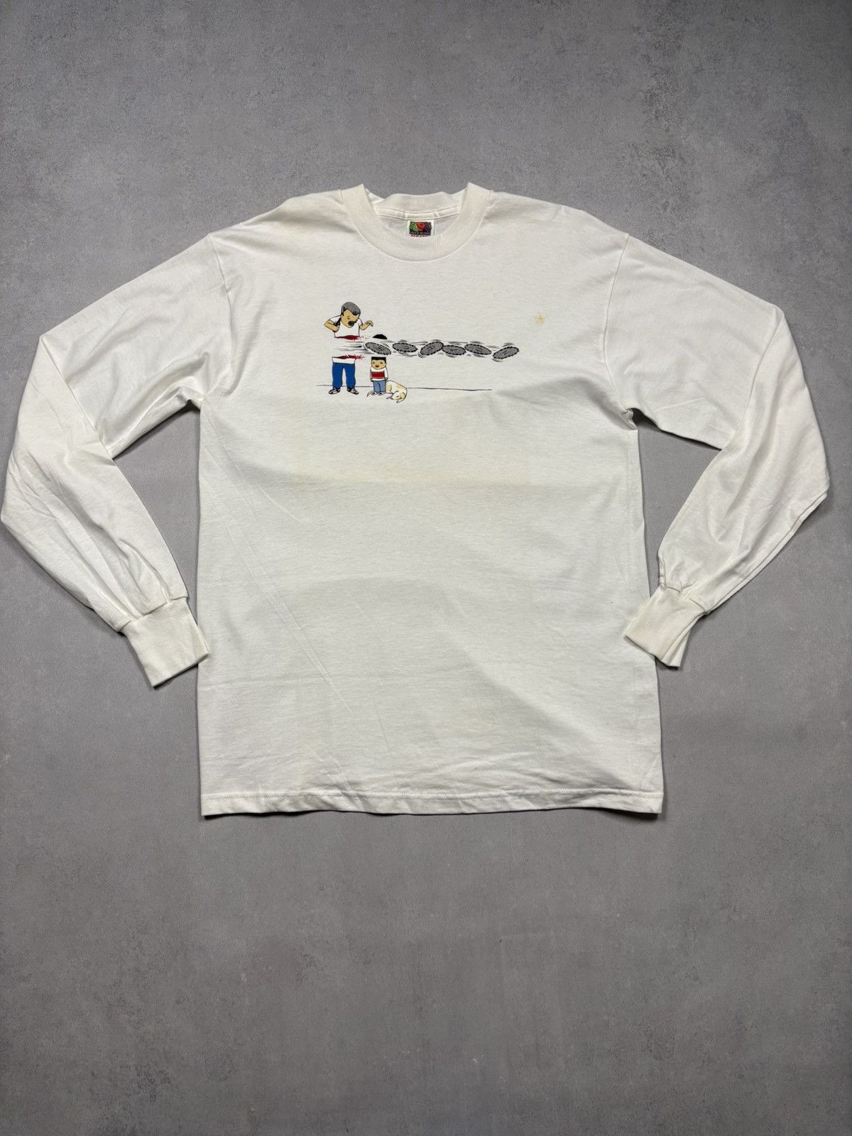 Vintage Vintage Burton Long Sleeve Shirt Rare Cartoon Archive L Y2K Size US L / EU 52-54 / 3 - 1 Thumbnail