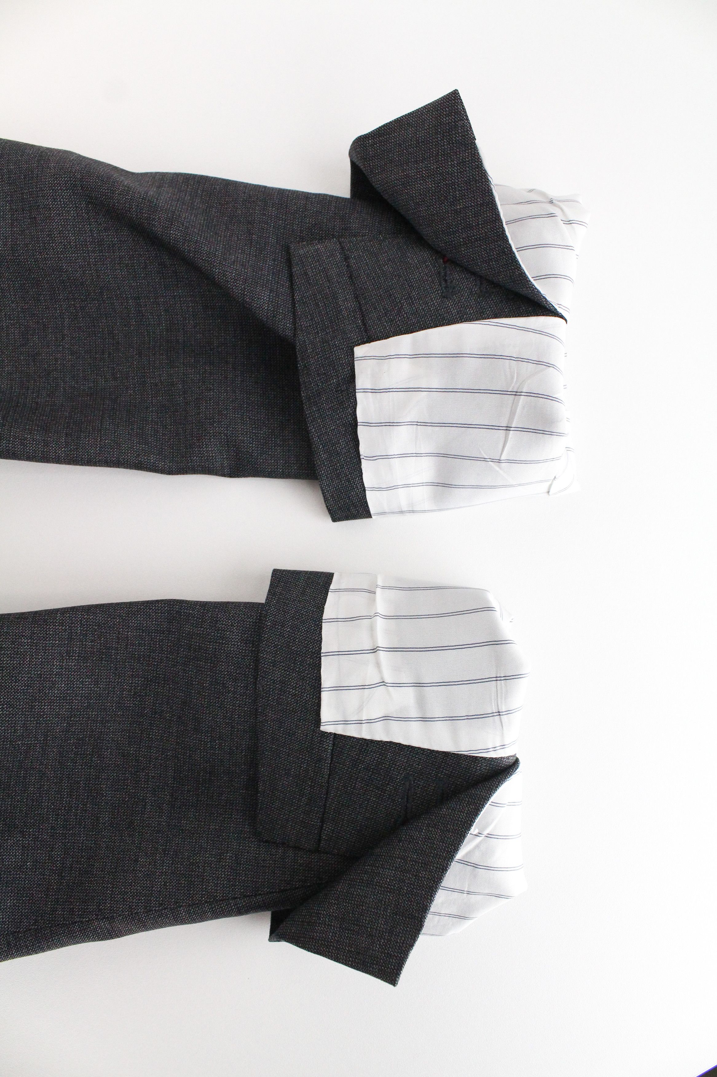 Suitsupply SIENNA UK40L Grey Wool Blazer 67513 Size 40L - 6 Thumbnail