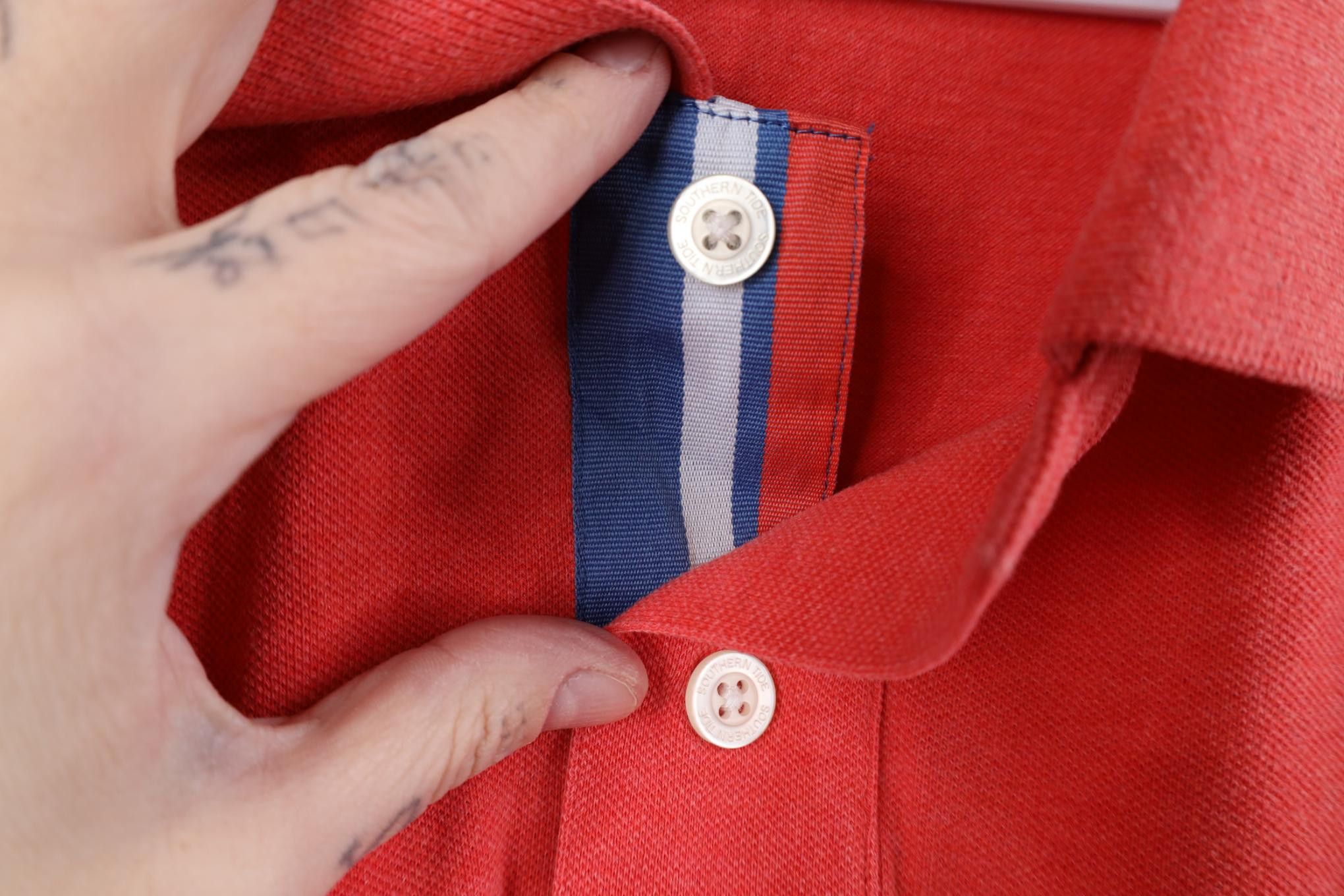 Vintage Southern Tide The Skipjack Polo Knit Golf Polo Shirt Boat Size US L / EU 52-54 / 3 - 5 Thumbnail