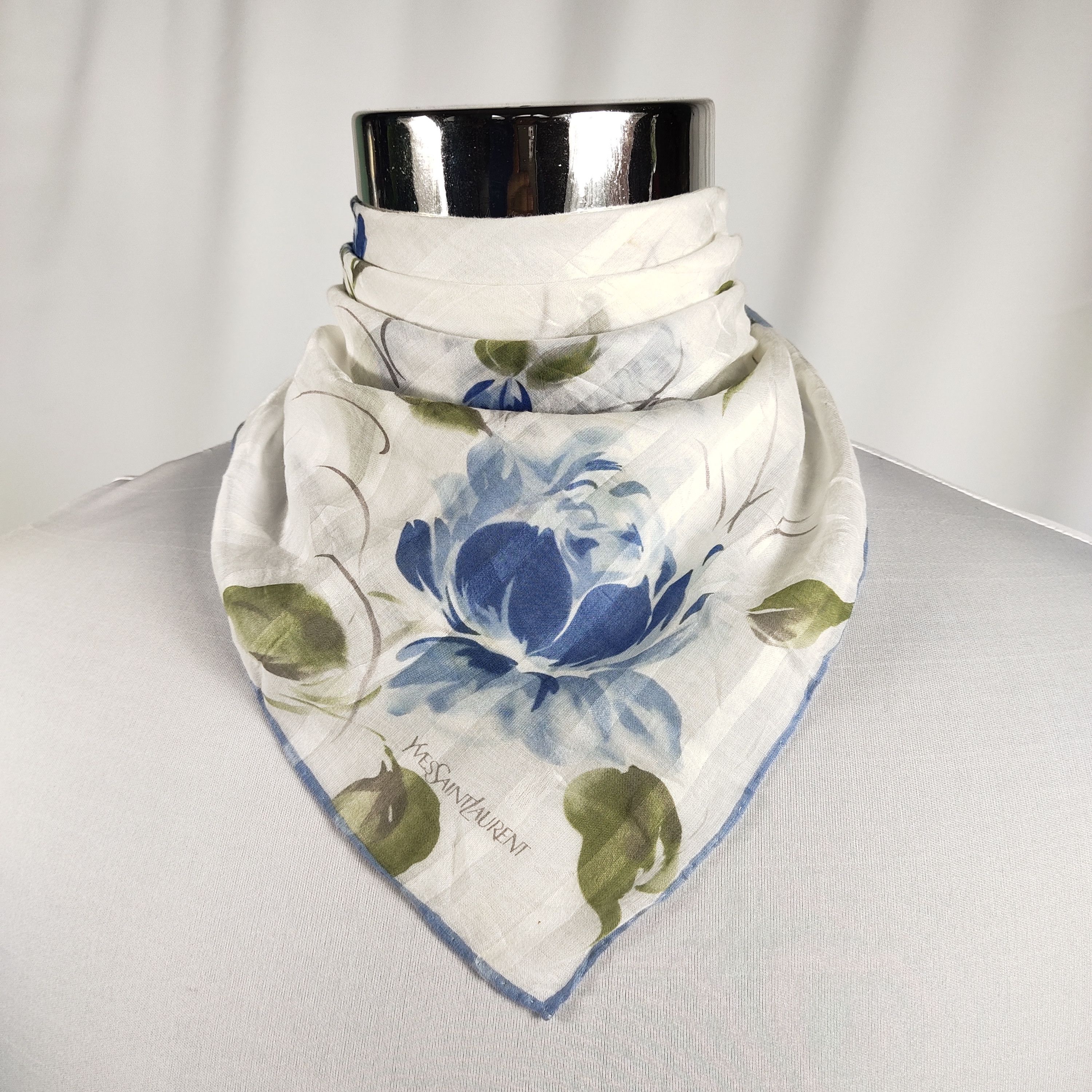 Vintage × Yves Saint Laurent Yvest Saint Laurent Handkerchief / Neckerchief / Bandana Size ONE SIZE - 1 Thumbnail