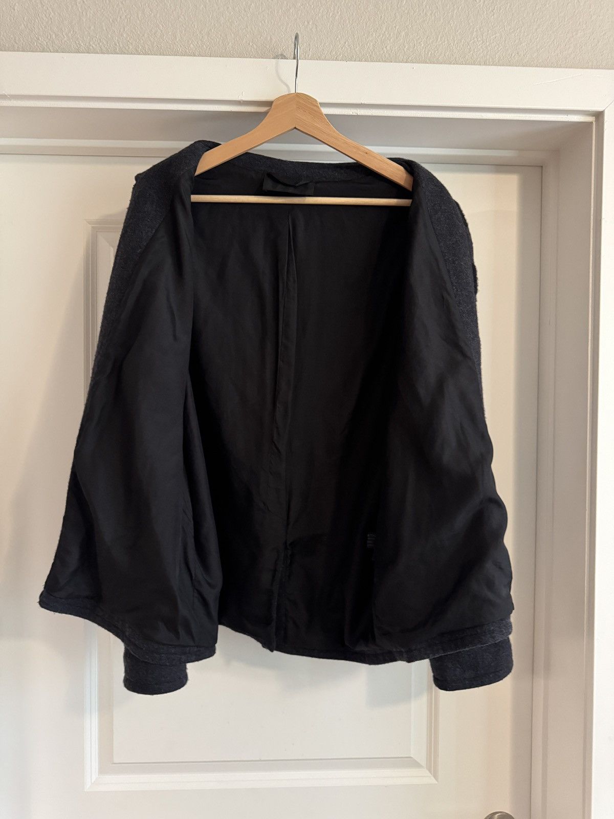 Prada 1998aw silk-lined wool velcro jacket Size US S / EU 44-46 / 1 - 5 Thumbnail