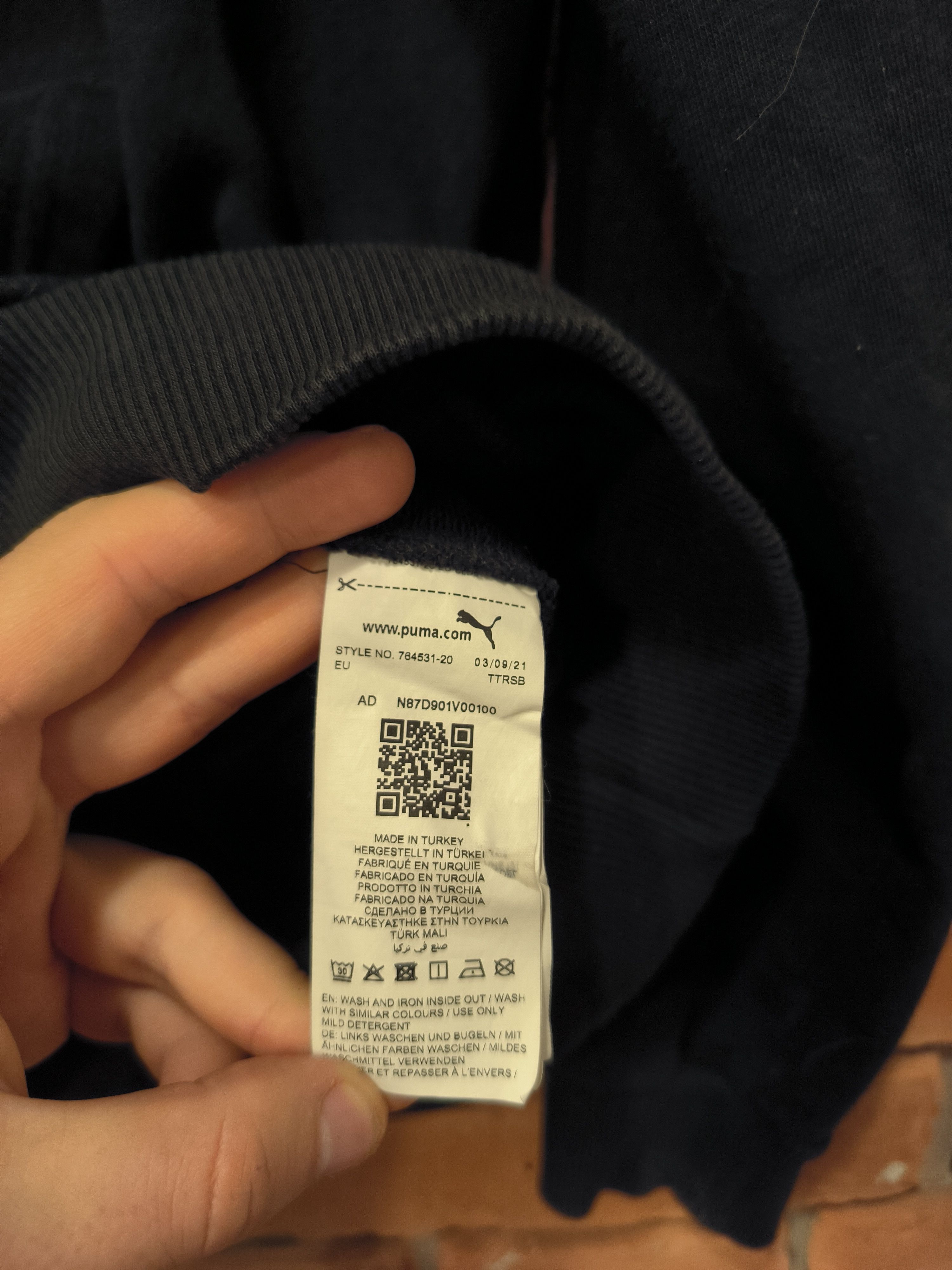 Puma Puma Manchaster City Hoodie Football Soccer Logo 2021 Size US S / EU 44-46 / 1 - 5 Thumbnail
