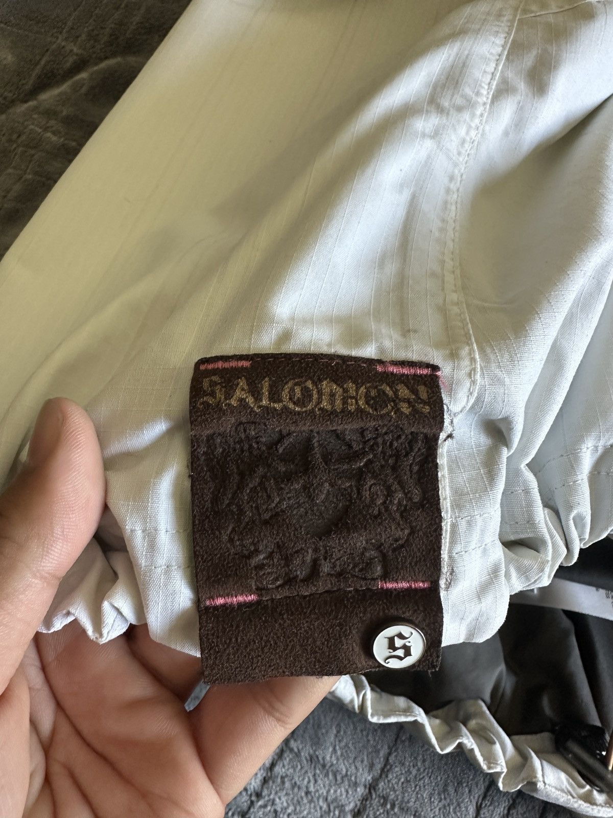 Salomon Vintage Salomon Clima Pro Ski Jacket Gorpcore Waterproof Size XL / US 12-14 / IT 48-50 - 7 Thumbnail