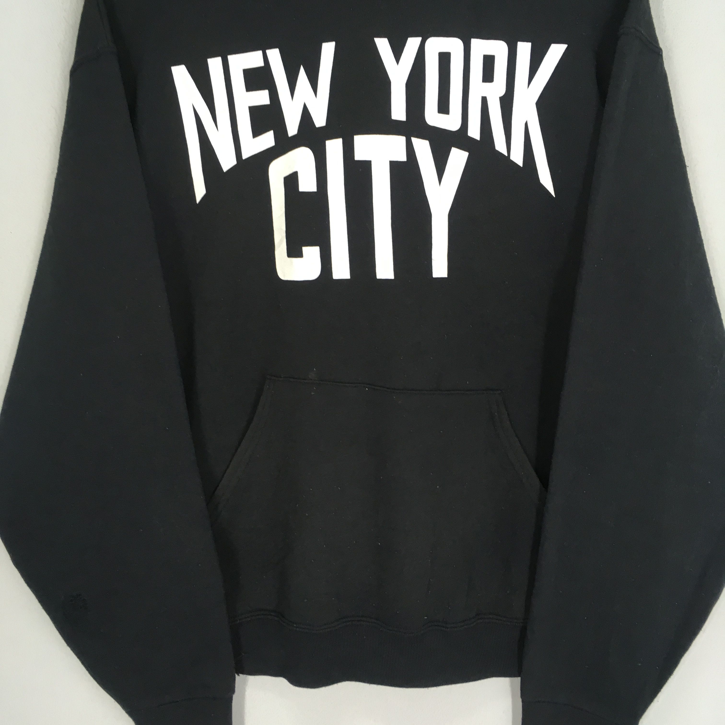 Jerzees Vintage Y2K Jerzees New York City Black sweater - 660 Size US M / EU 48-50 / 2 - 5 Thumbnail