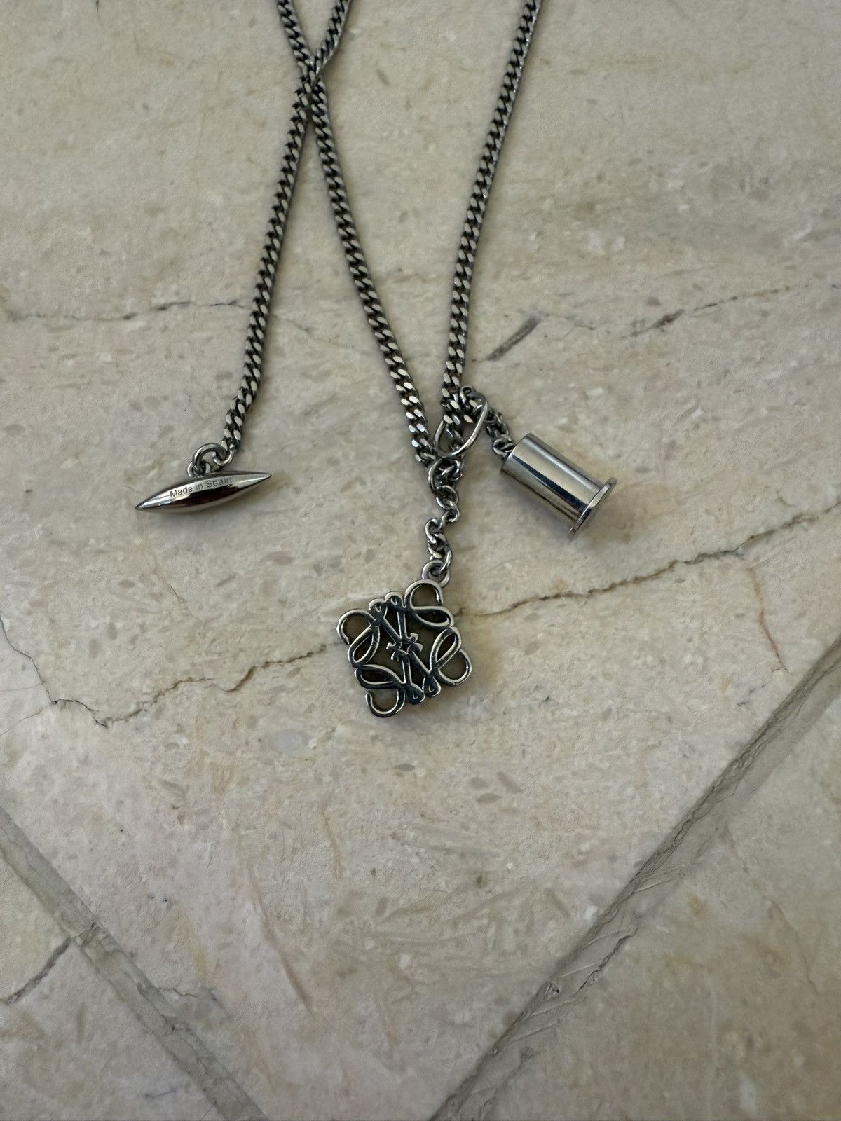 Loewe Loewe Personalisation Anagram Necklace Size ONE SIZE - 5 Thumbnail