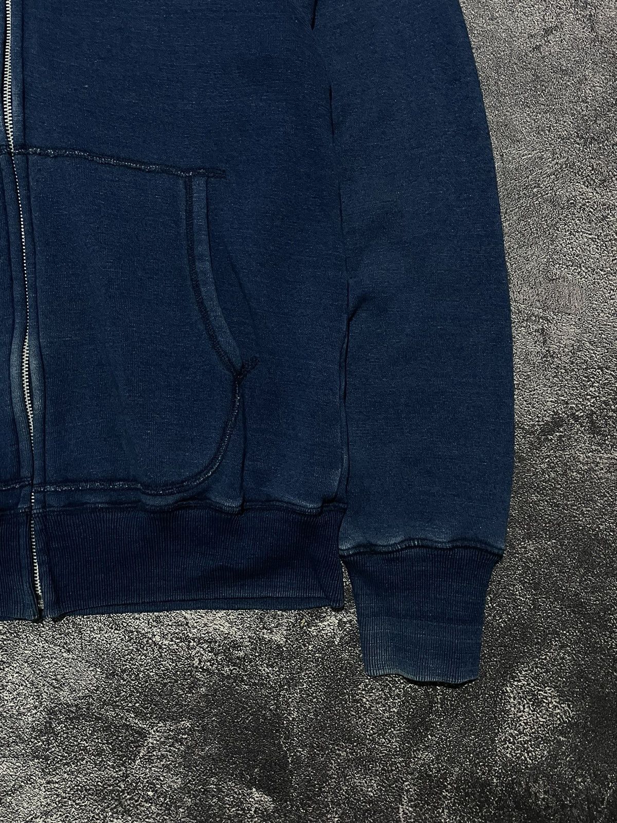 Blue Blue Japan Blue Blue Zipper Hoodie Jacket Blue Indigo Size US M / EU 48-50 / 2 - 3 Thumbnail