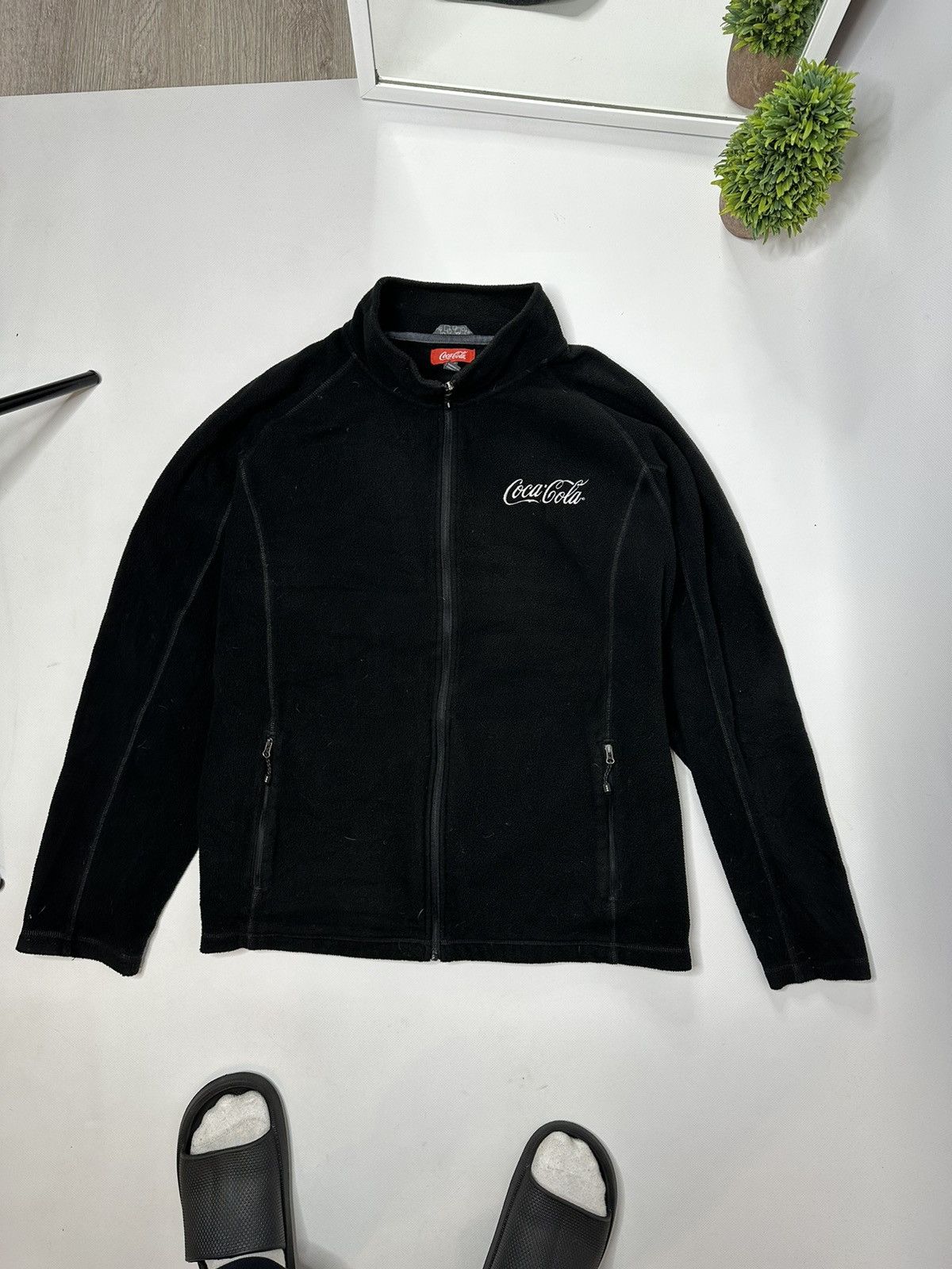 Coca Cola × Vintage Vintage Fleece Coca-Cola Size US XXL / EU 58 / 5 - 1 Thumbnail