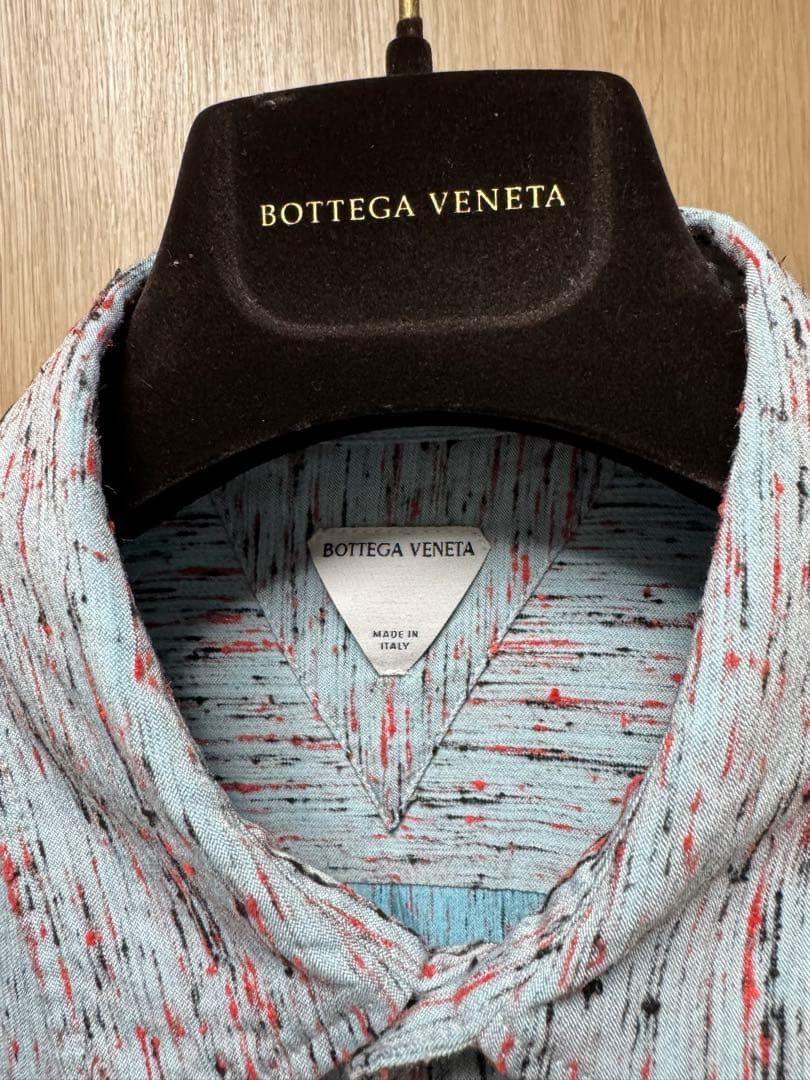 Bottega Veneta BOTTEGA VENETA 24SS Textured silk Shirt, Size 46 Size US S / EU 44-46 / 1 - 3 Thumbnail