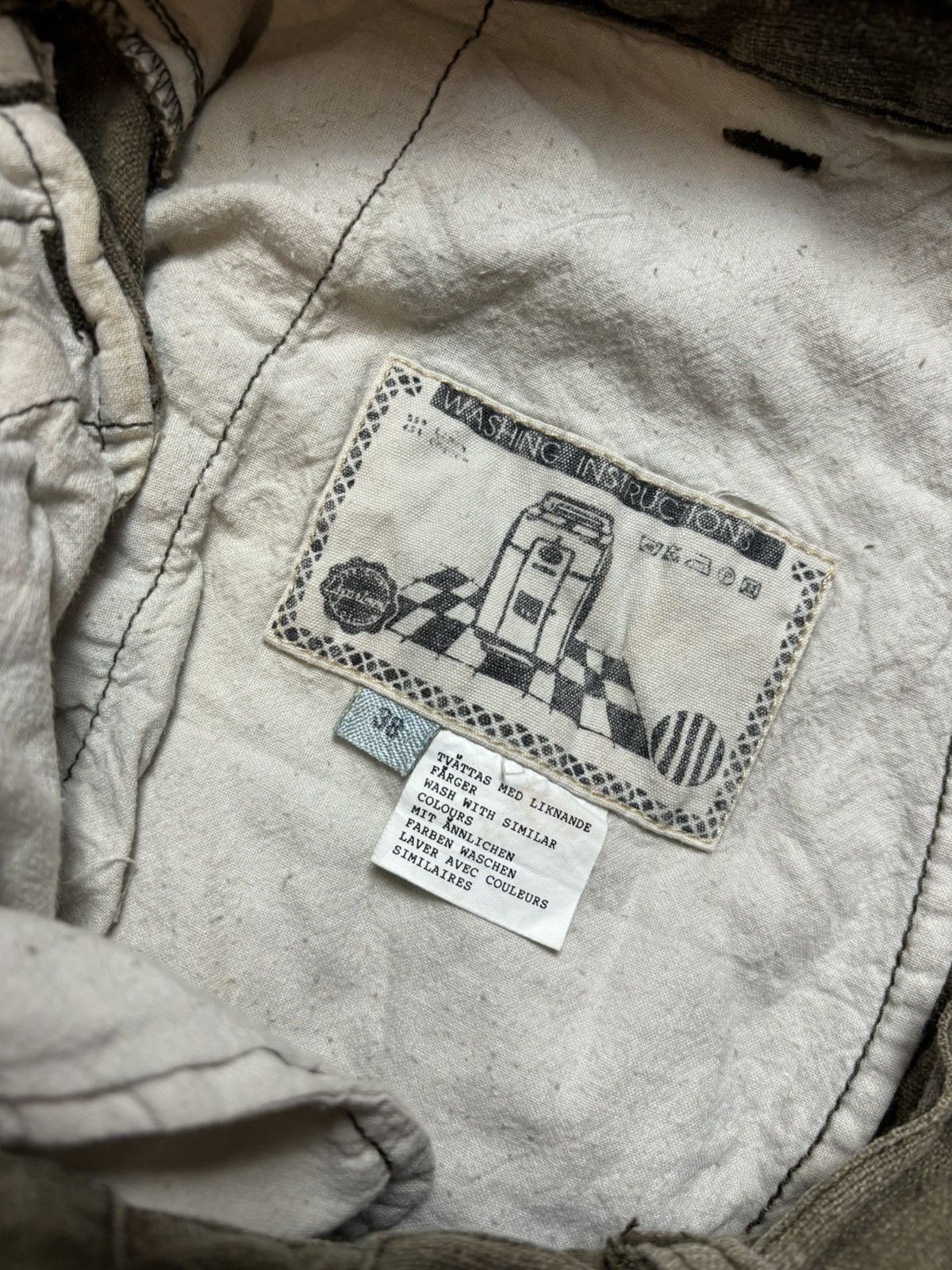 Vintage Vintage outdoor cargo olive Department shorts Size 26" / US 2 / IT 38 - 5 Thumbnail