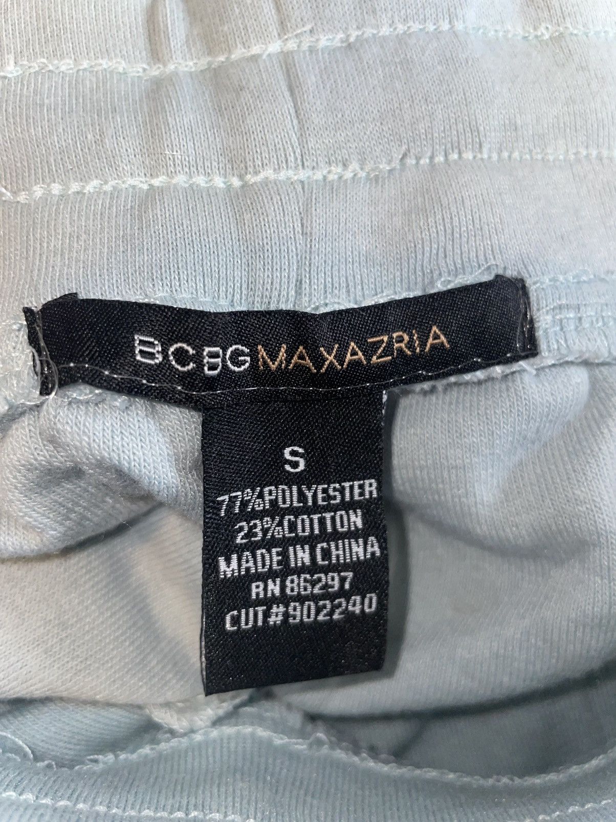 Bcbgmaxazria BCBG tracksuit pants terry NWOT sz Small Y2K Size 26" / US 2 / IT 38 - 5 Thumbnail