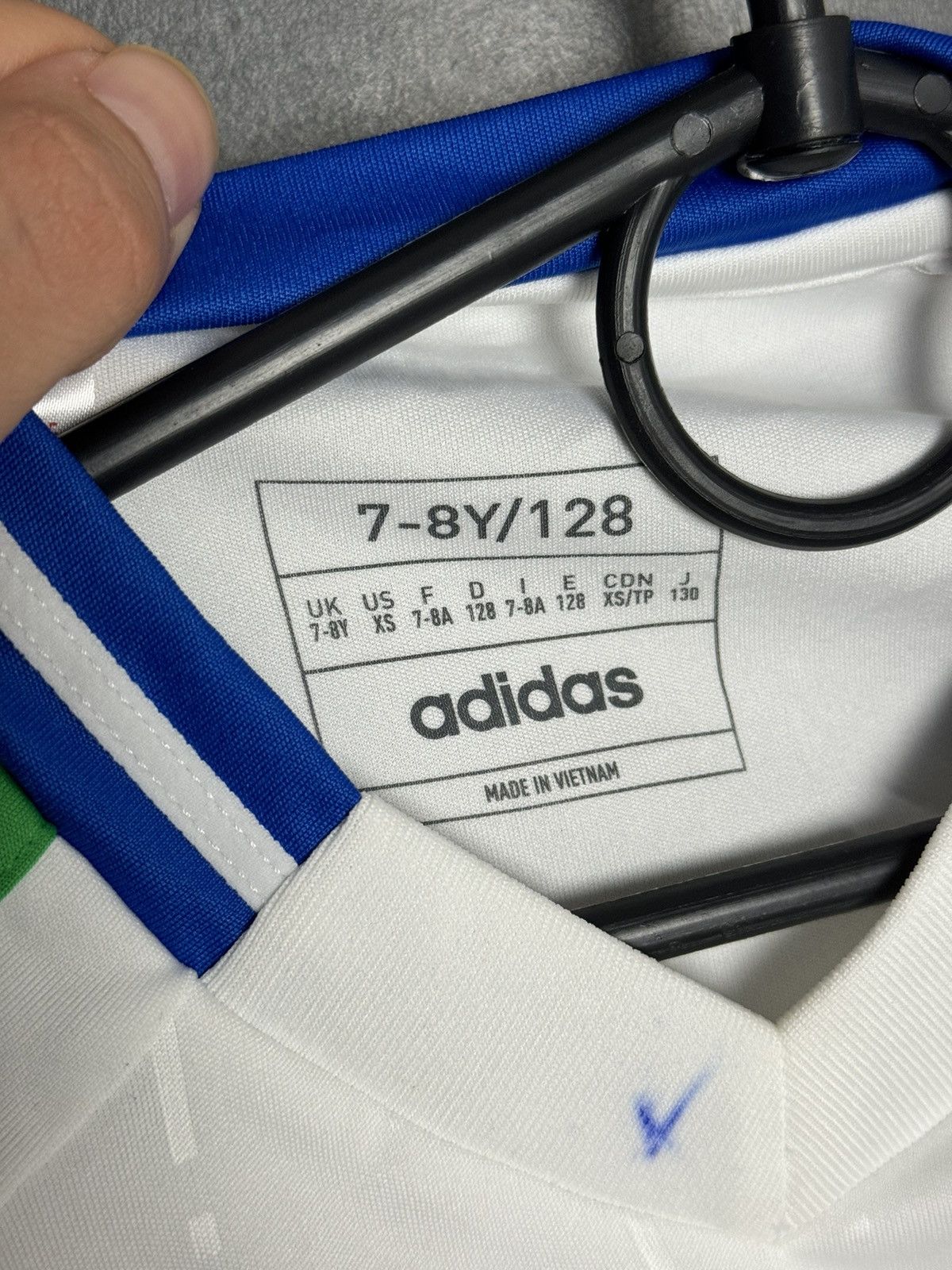 Adidas KIDS Italy National Football Team 2024 Home Jersey T-Shirt Size US XS / EU 42 / 0 - 7 Thumbnail