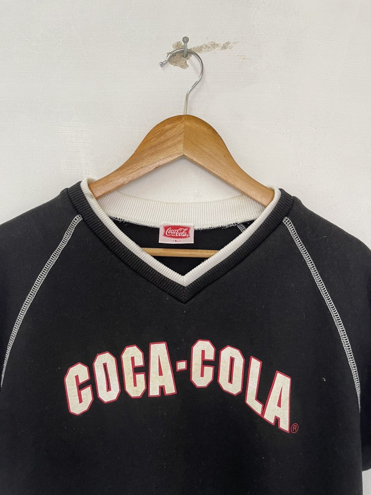 Coca Cola × Vintage VINTAGE COCA COLA ROUNDNECK SHIRT Size US L / EU 52-54 / 3 - 2 Thumbnail