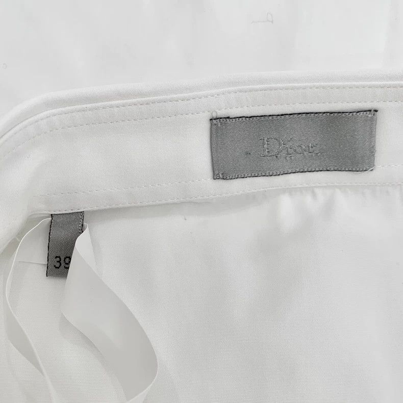 Dior Dior Size 39 White little bee embroidered cotton long-sleev Size US XXS / EU 40 - 5 Thumbnail