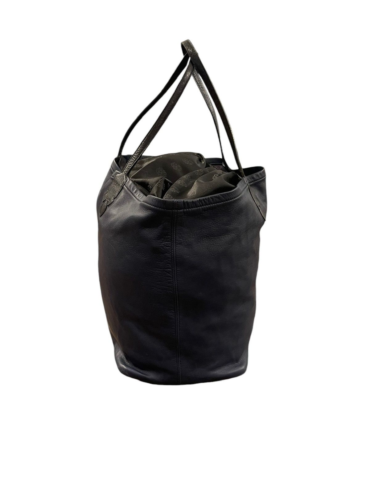 Chrome Hearts Deep Blue Leather Lucille Tote Carrying Bag Size ONE SIZE - 5 Thumbnail