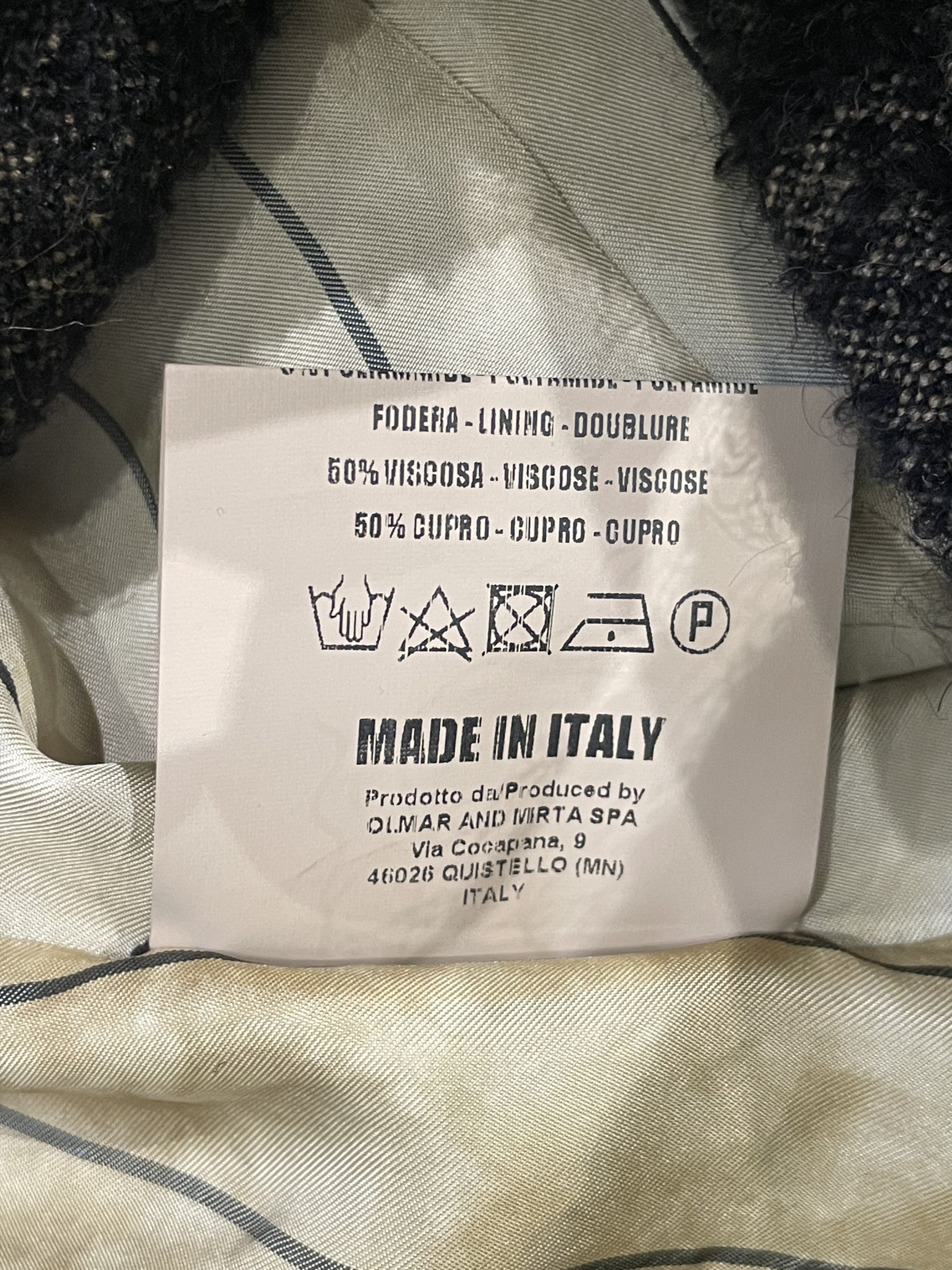 Uma Wang UMA WANG Black Wool Coat Size US M / EU 48-50 / 2 - 7 Thumbnail