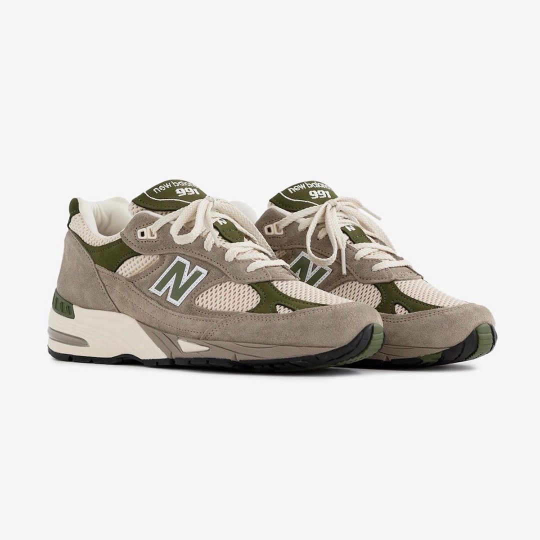 Aime Leon Dore × New Balance New Balance 991 Made in UK Aime Leon Dore Grey Green Size US 7.5 / EU 40-41 - 1 Thumbnail