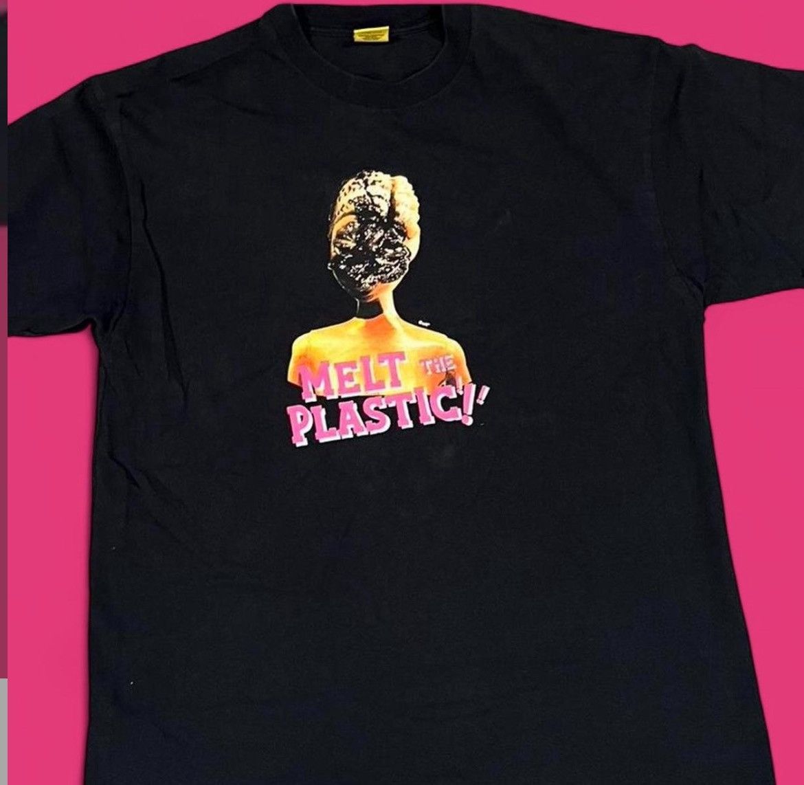 Golf Wang Melt the plastic gold t-shirt Size US L / EU 52-54 / 3 - 1 Preview