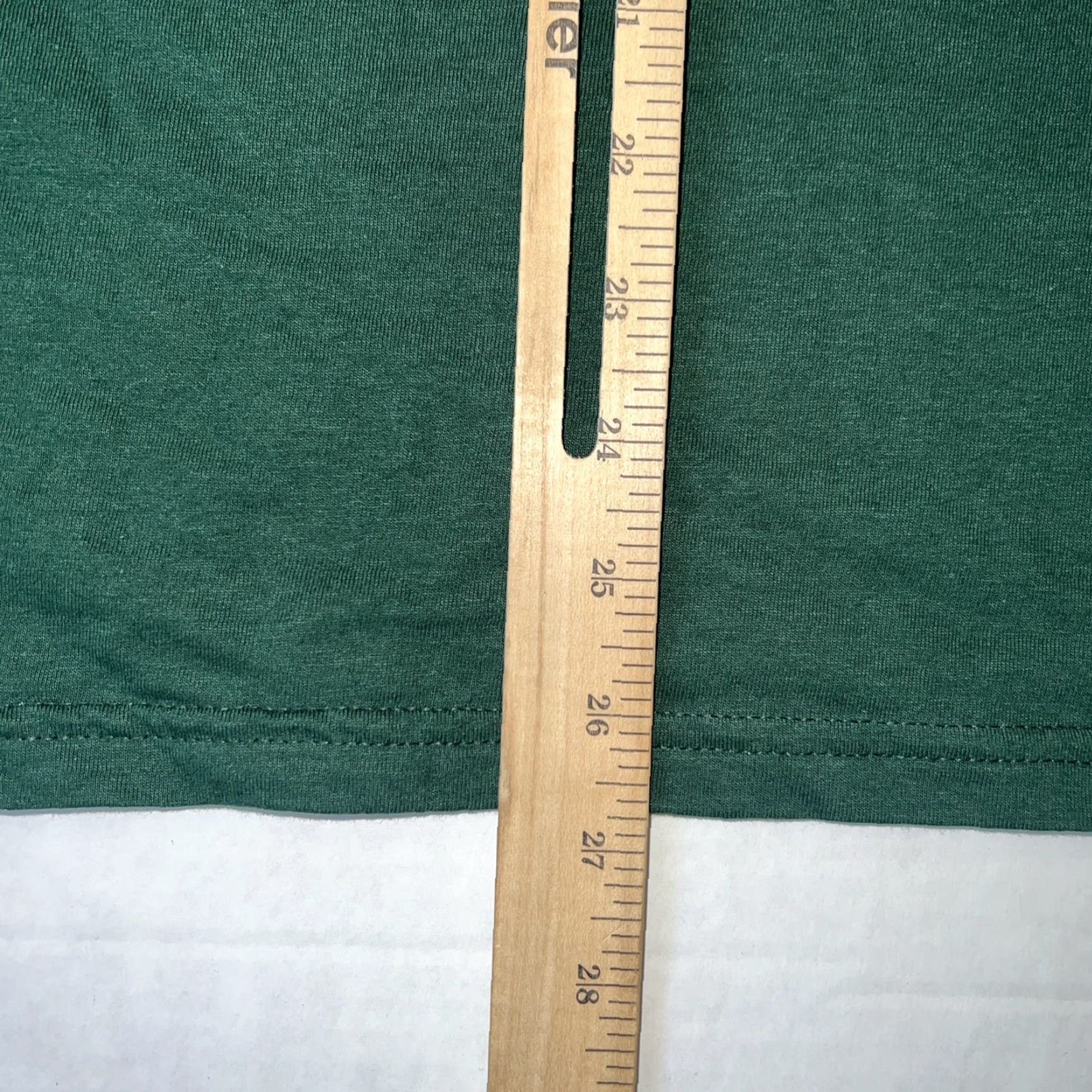 Hanes Hanes Shirt Crew Neck Short Sleeve Green Cotton Logo Deerfield Academy Elite Private Prep School Adult Small Men’s Shirt Size US S / EU 44-46 / 1 - 7 Thumbnail