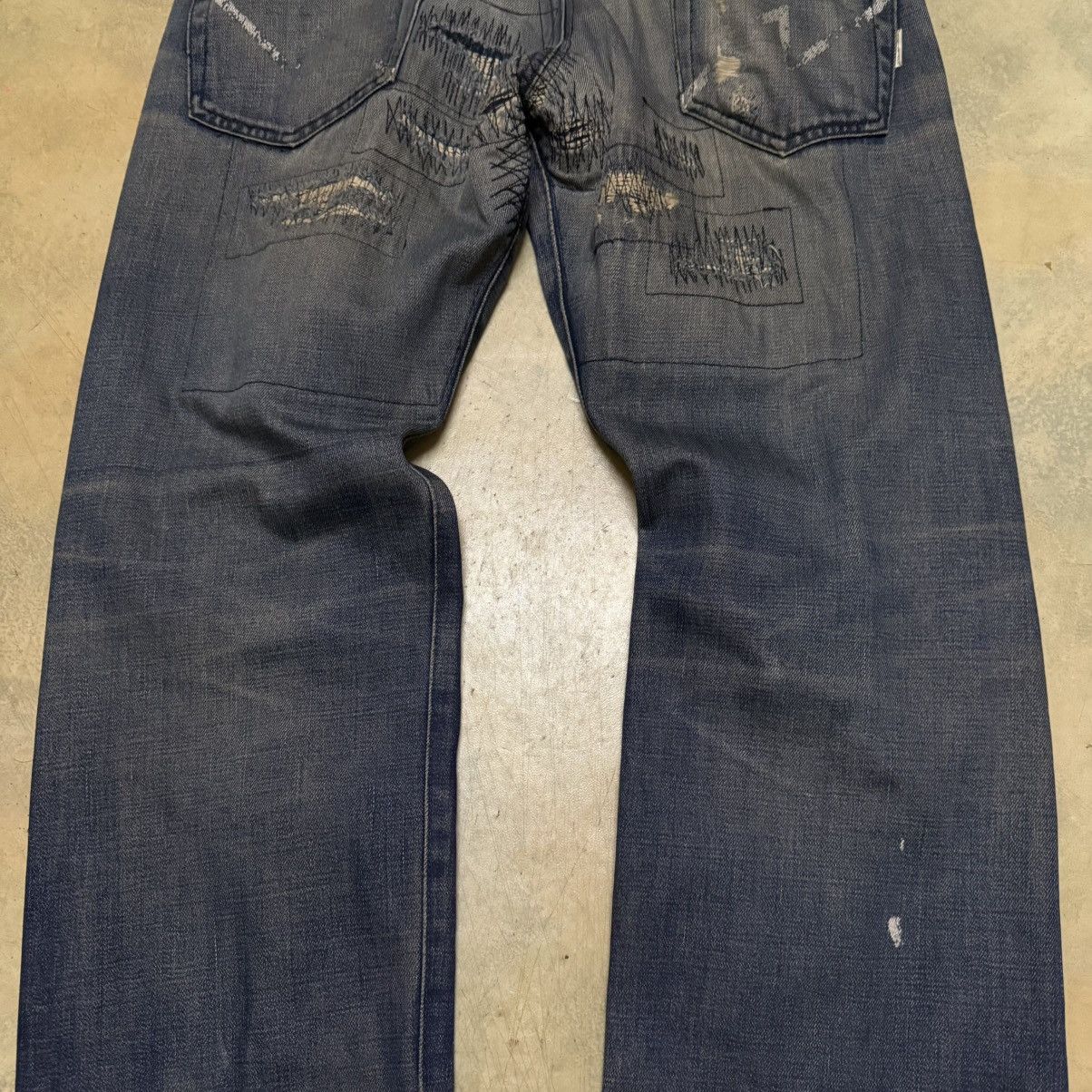 Neighborhood Neighbourhood Selvedge Denim Jeans Size US 35 - 17 Thumbnail