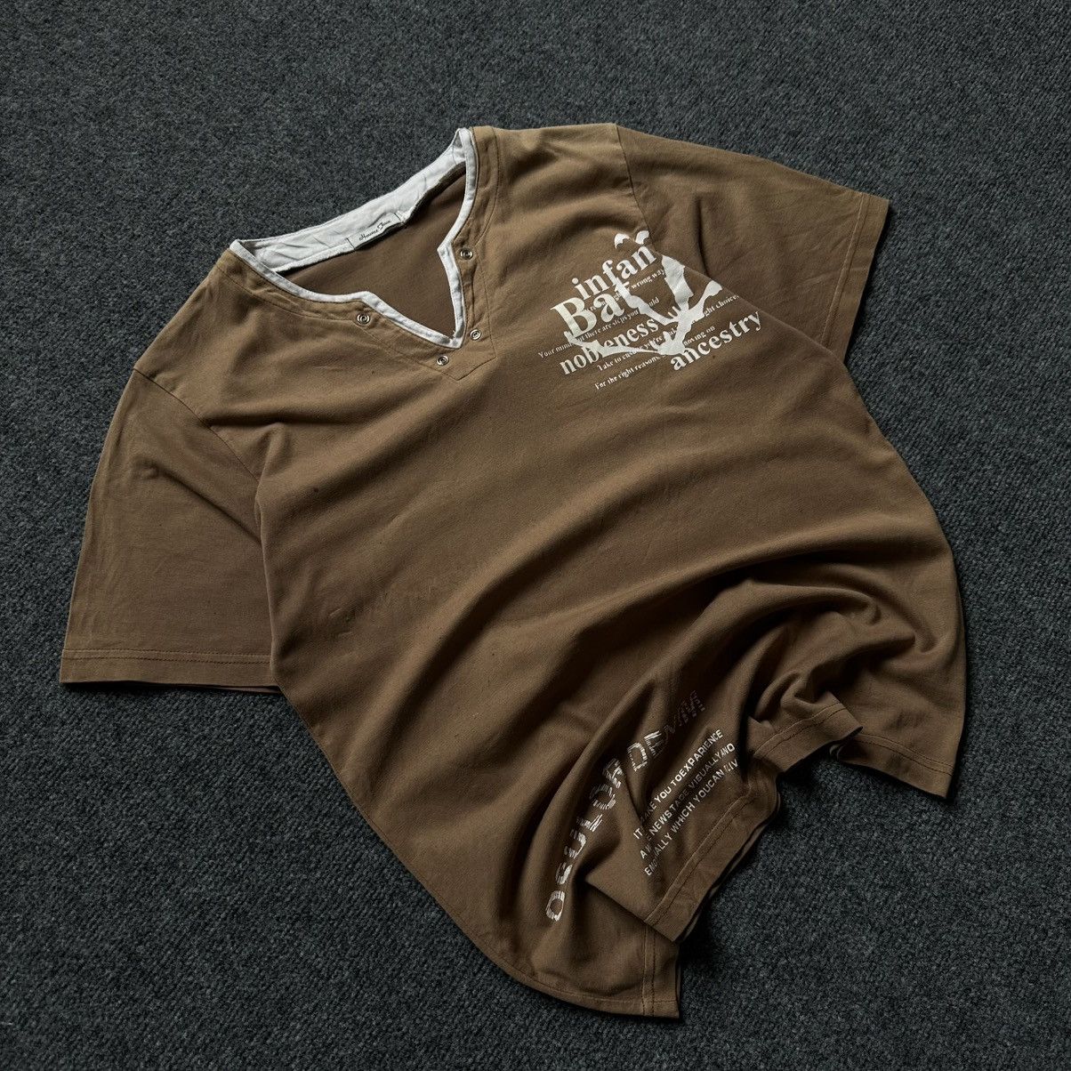 POST ARCHIVE FACTION (PAF) VTG Man T-shirts Hource Jeux Small Logo Trashed Size S 00s Size US S / EU 44-46 / 1 - 1 Thumbnail
