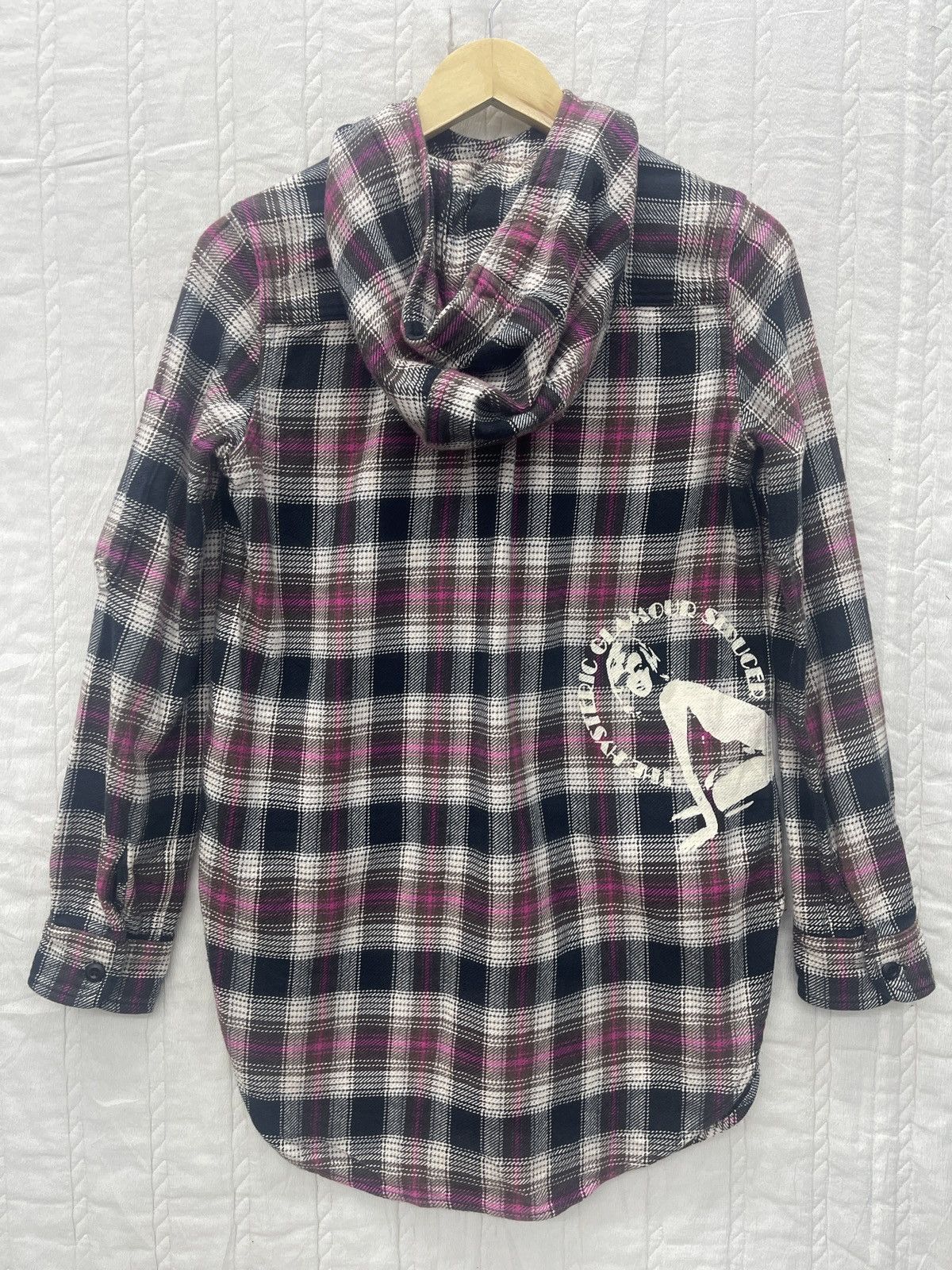Hysteric Glamour × If Six Was Nine STEALS💥HYSTERIC GLAMOUR SEDUCED ASYMMETRICAL JACKET HOODIE Size US S / EU 44-46 / 1 - 1 Thumbnail