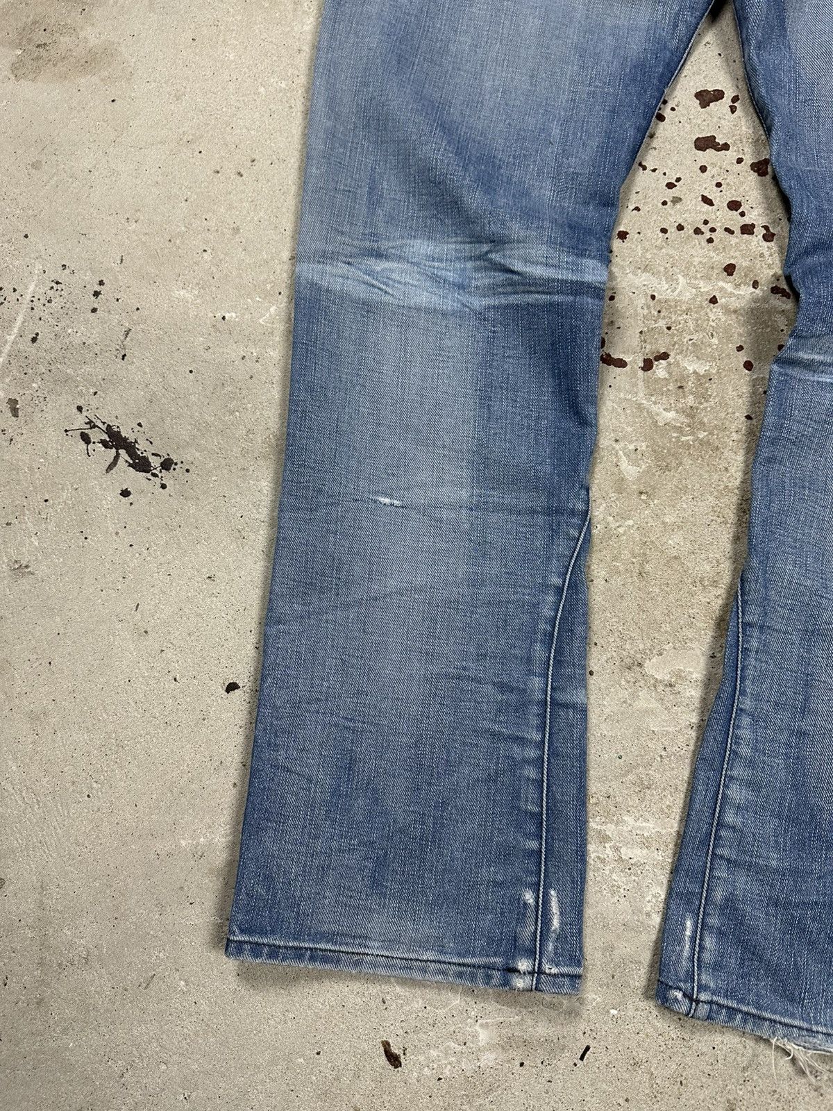G-Star × Vintage Vintage Y2K G Star Raw Radar Tapered Reworked Denim Pants Size US 36 / EU 52 - 13 Thumbnail