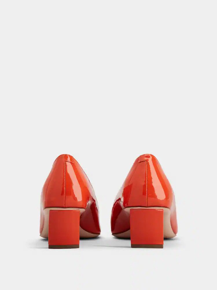 Roger Vivier o1s22i1n0824 Patent Leather Belle 45 Pumps in Red Size US 8 / IT 38 - 5 Thumbnail
