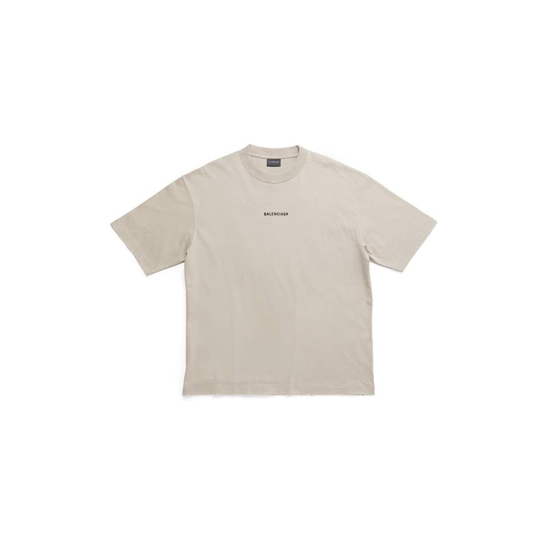 o1bcso1str0125 Back T-Shirt Medium Fit in Beige