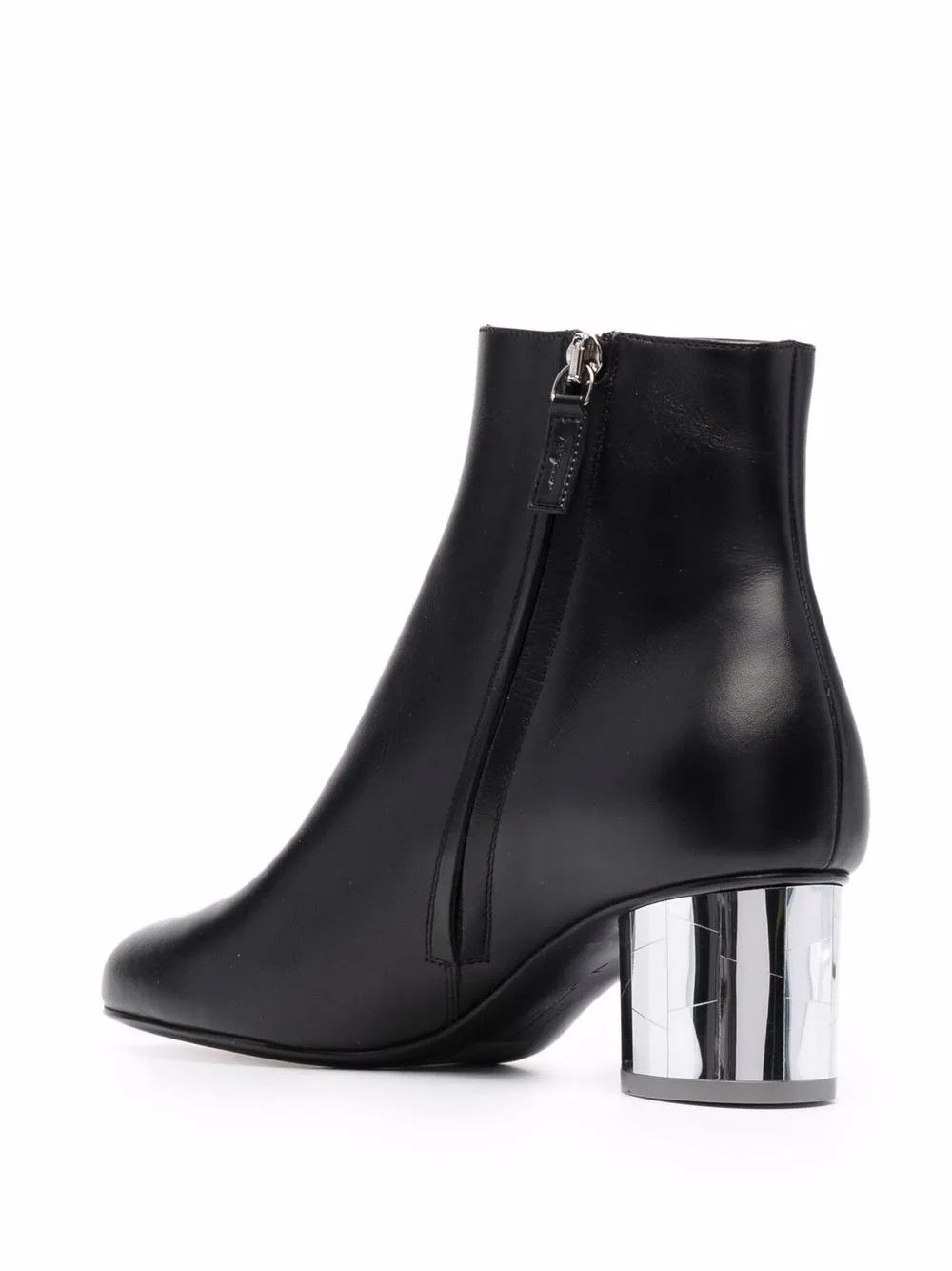 Salvatore Ferragamo o1y0326 Ankle Boots in Black Size US 6.5 / IT 36.5 - 3 Thumbnail