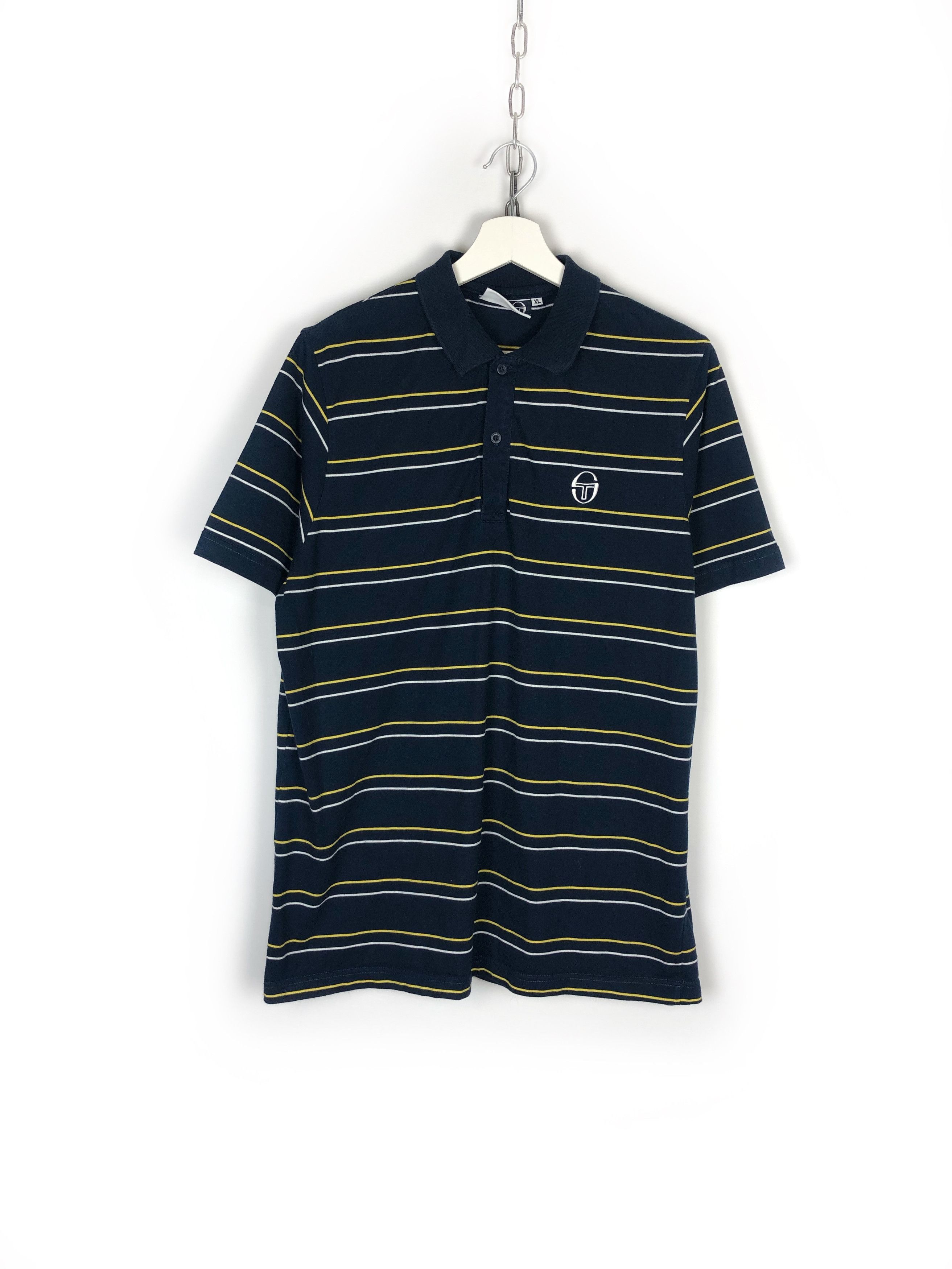 Sergio Tacchini Sergio Tacchini Polo T-Shirt Small Logo size XL Size US XL / EU 56 / 4 - 1 Thumbnail