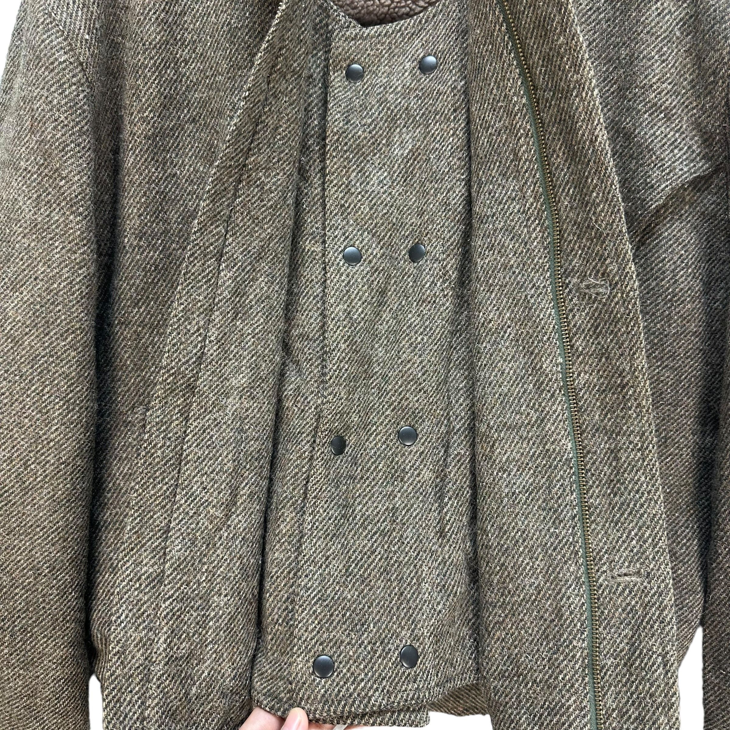 Vintage PENTHOUSE WOOL SHERPA COLLAR JACKET #A14-0356 Size US M / EU 48-50 / 2 - 8 Thumbnail