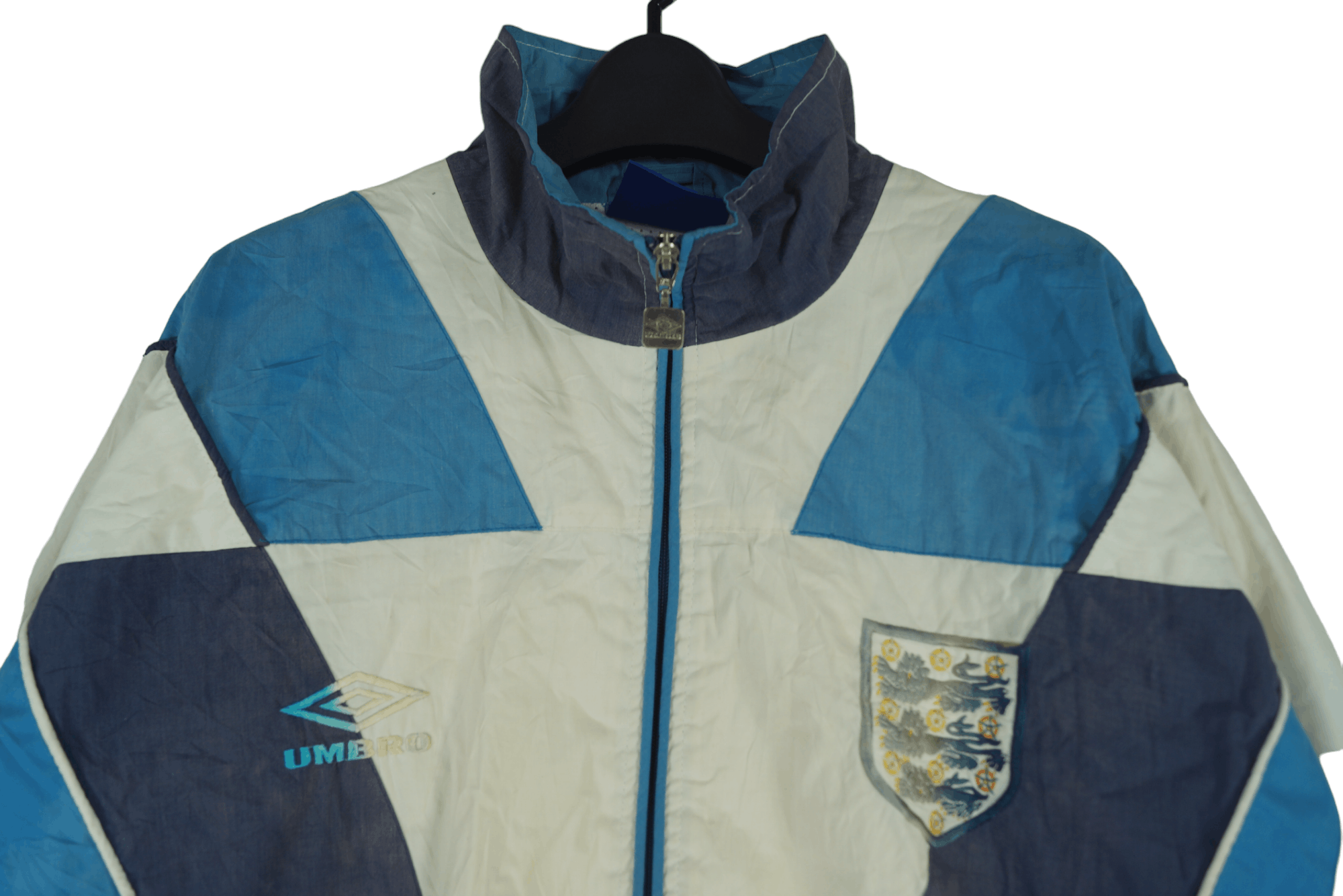 Umbro × Vintage Vintage Umbro Light Jacket England Logo Rare Design Size US M / EU 48-50 / 2 - 2 Thumbnail