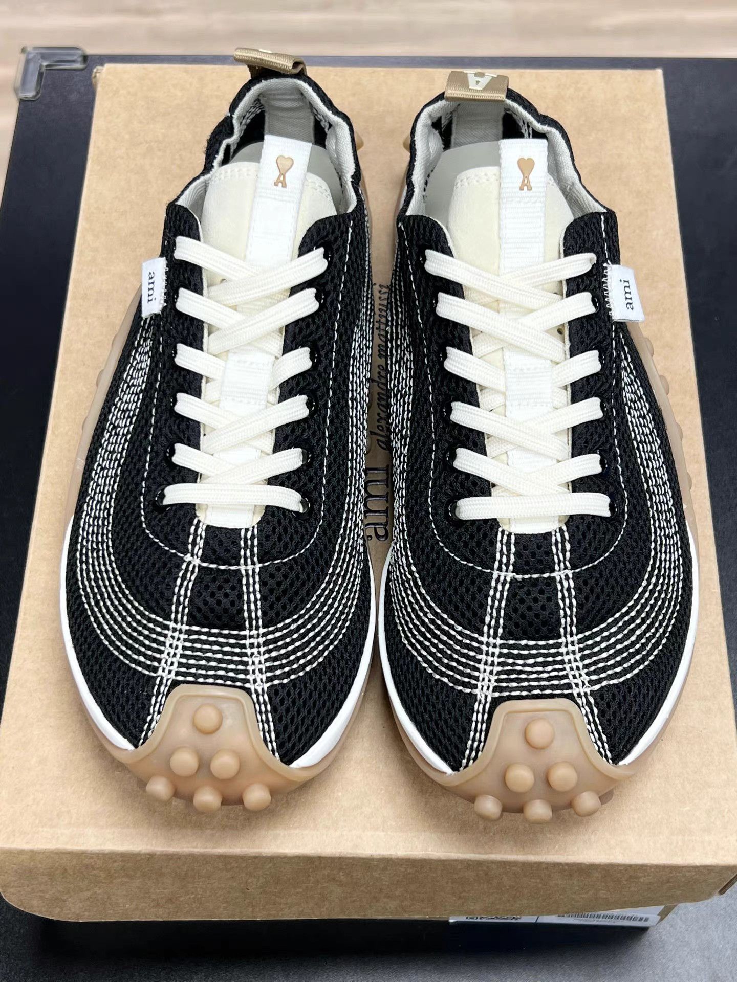 AMI AMI Paris Mesh Casual Shoes K15 Size US 8 / EU 41 - 2 Thumbnail