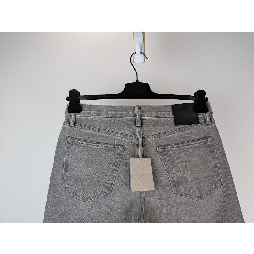 Tom Ford o1rshd1 Slim-Fit Denim Jeans in Grey Size US 32 / EU 48 - 13 Thumbnail