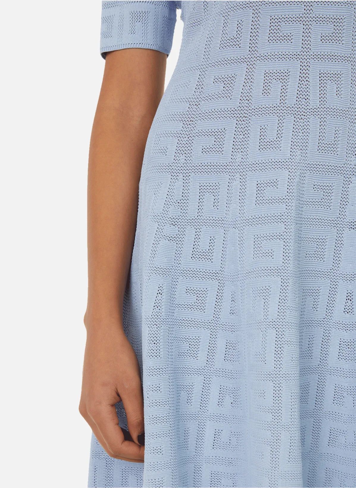 Givenchy o1loc1c0824 Dress in Sky Blue Size XL / US 12-14 / IT 48-50 - 4 Thumbnail